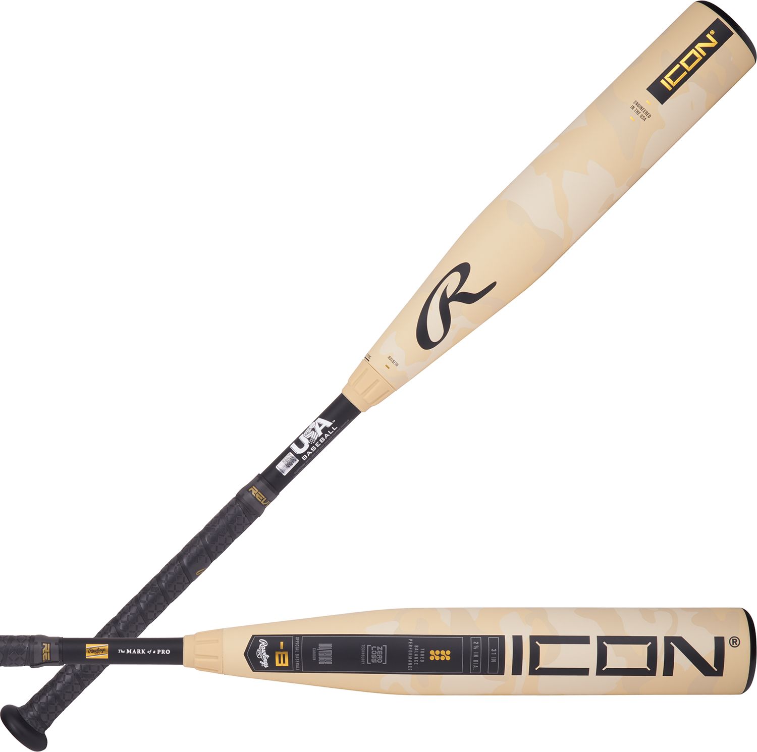 Rawlings Icon USA Youth Bat 2025 (8) Sansujyuku