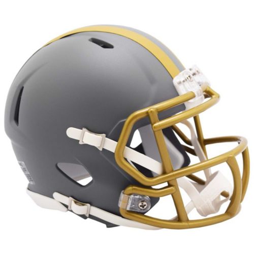 cleveland browns youth football helmet Alpha Dog Dark Matte Brown 2025 On-Field Revolution Speed Mini It also includes a non Cleveland Browns Rave Riddell NFL