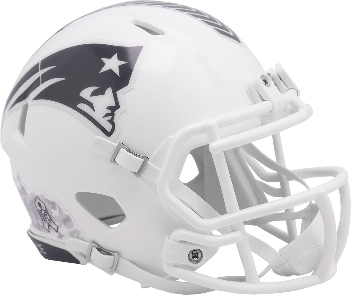 Riddell New England Patriots Salute to Service 2024 Mini Helmet product image