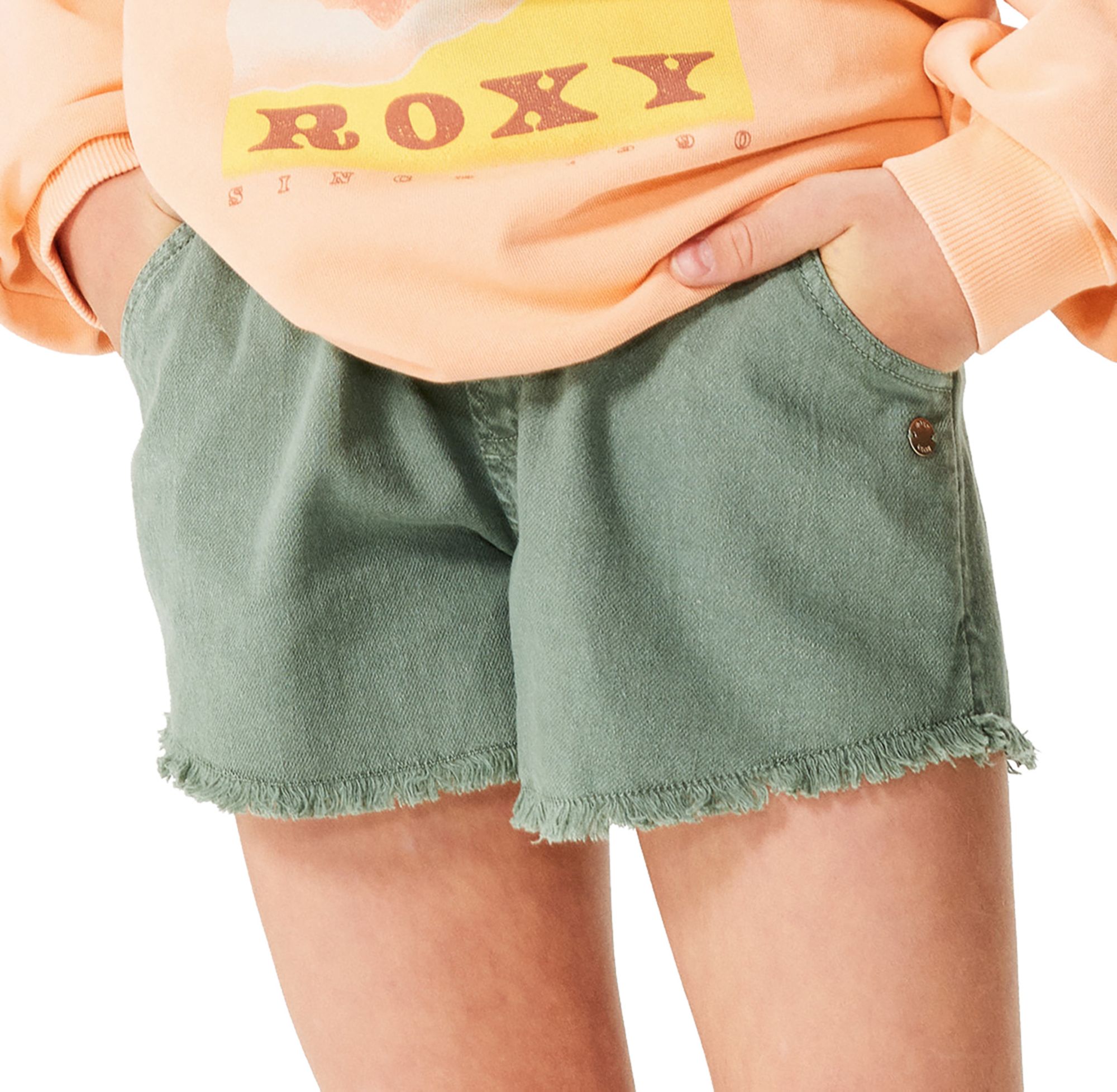 Roxy Girls' Scenic Route Twill Shorts product image
