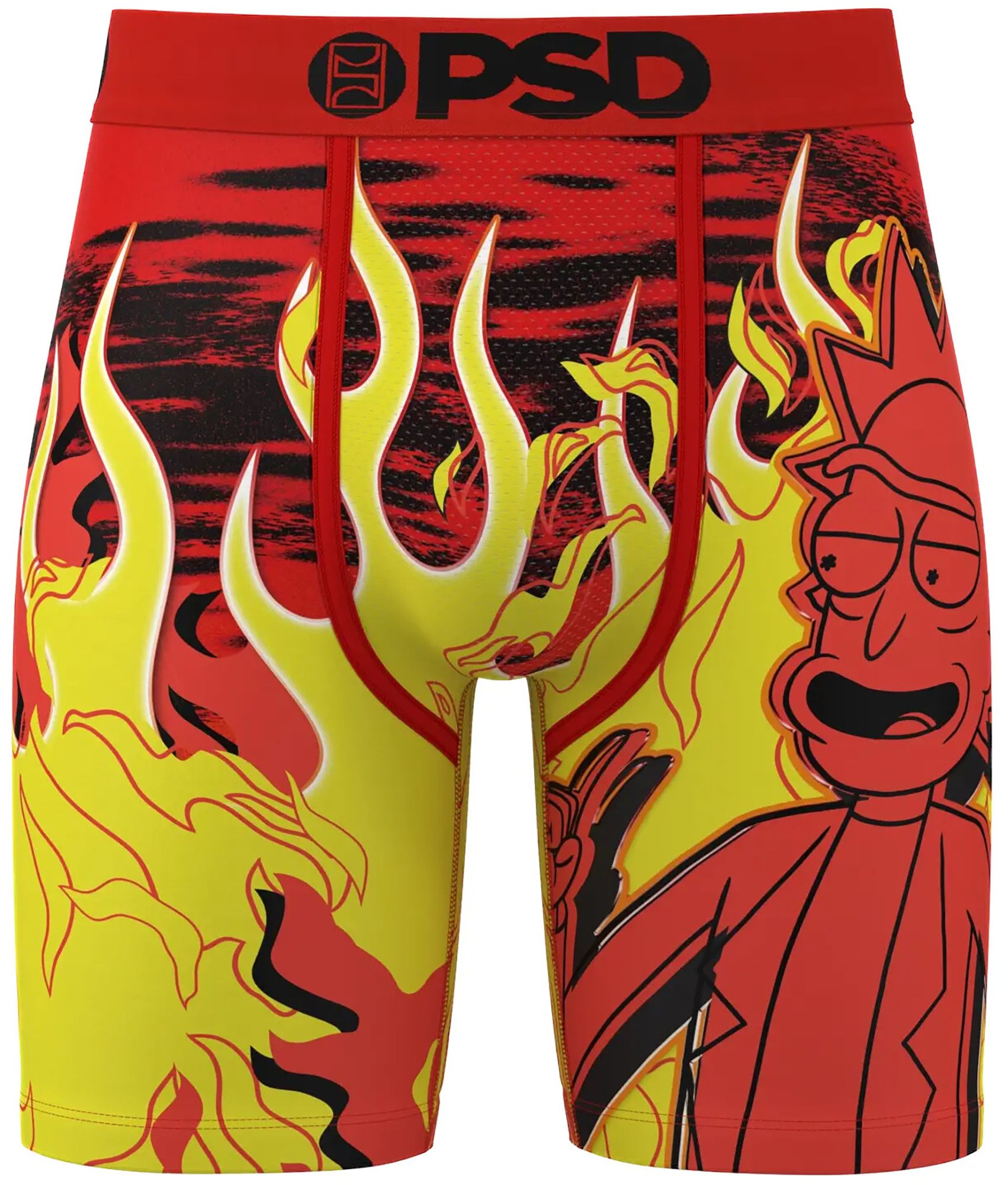 PSD Underwear Men's Rick and Morty Heat Boxer Briefs product image