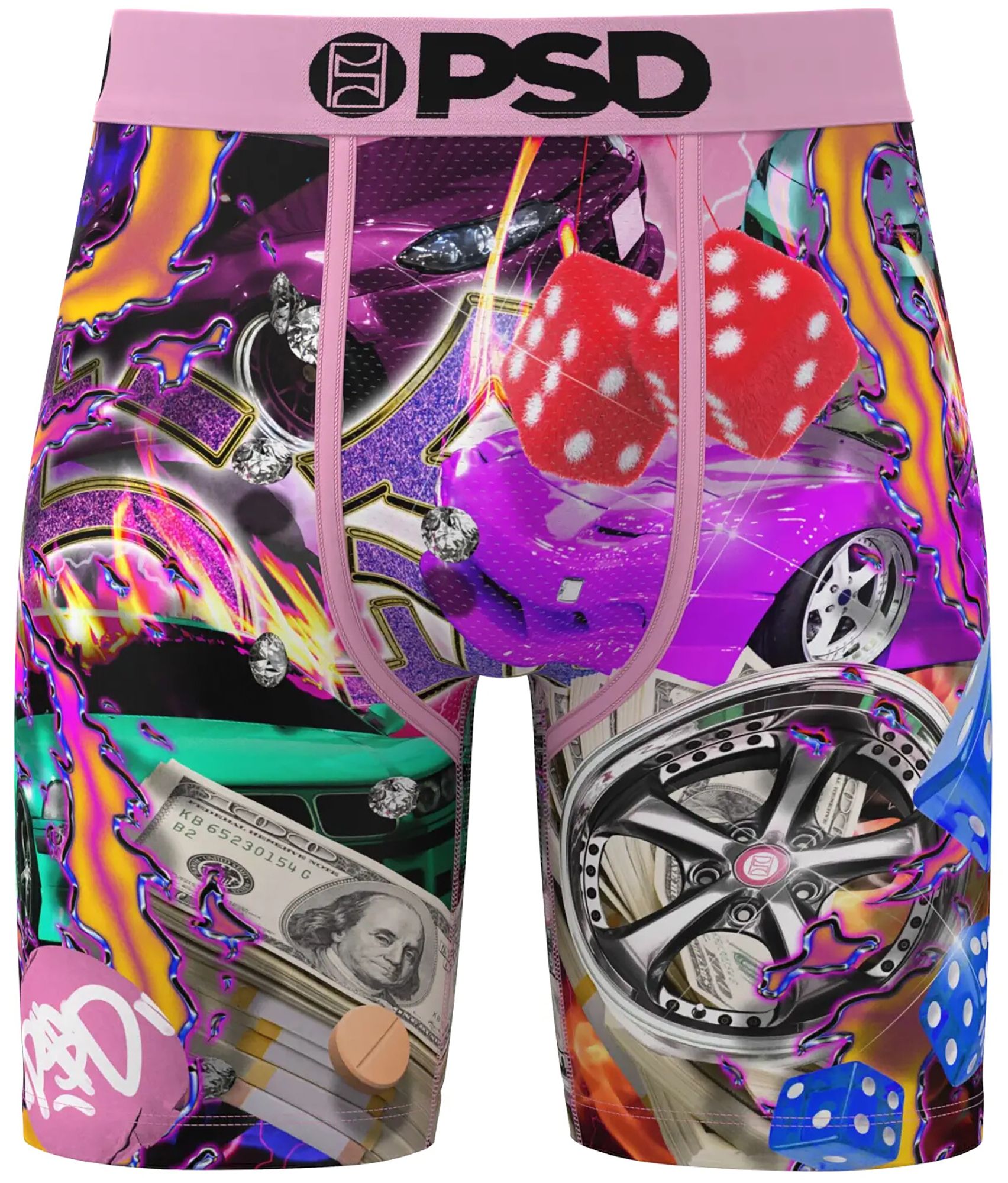 PSD Underwear Men's Tuner Drip Boxer Briefs product image