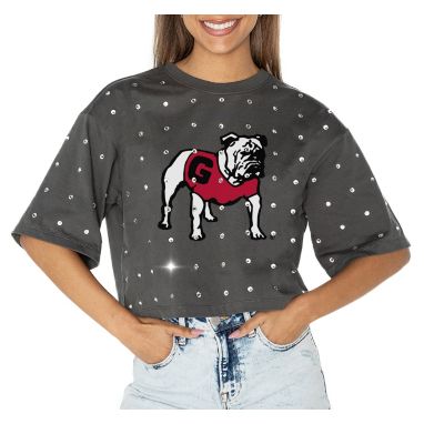 sorry, Gameday Couture Women's Georgia Bulldogs Grey Just In Time T-Shirt is currently out of stock