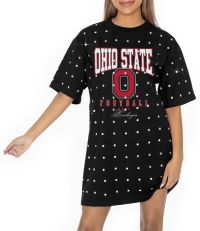 Gameday Couture Women's Ohio State Buckeyes Black Game Changer T-Shirt Dress