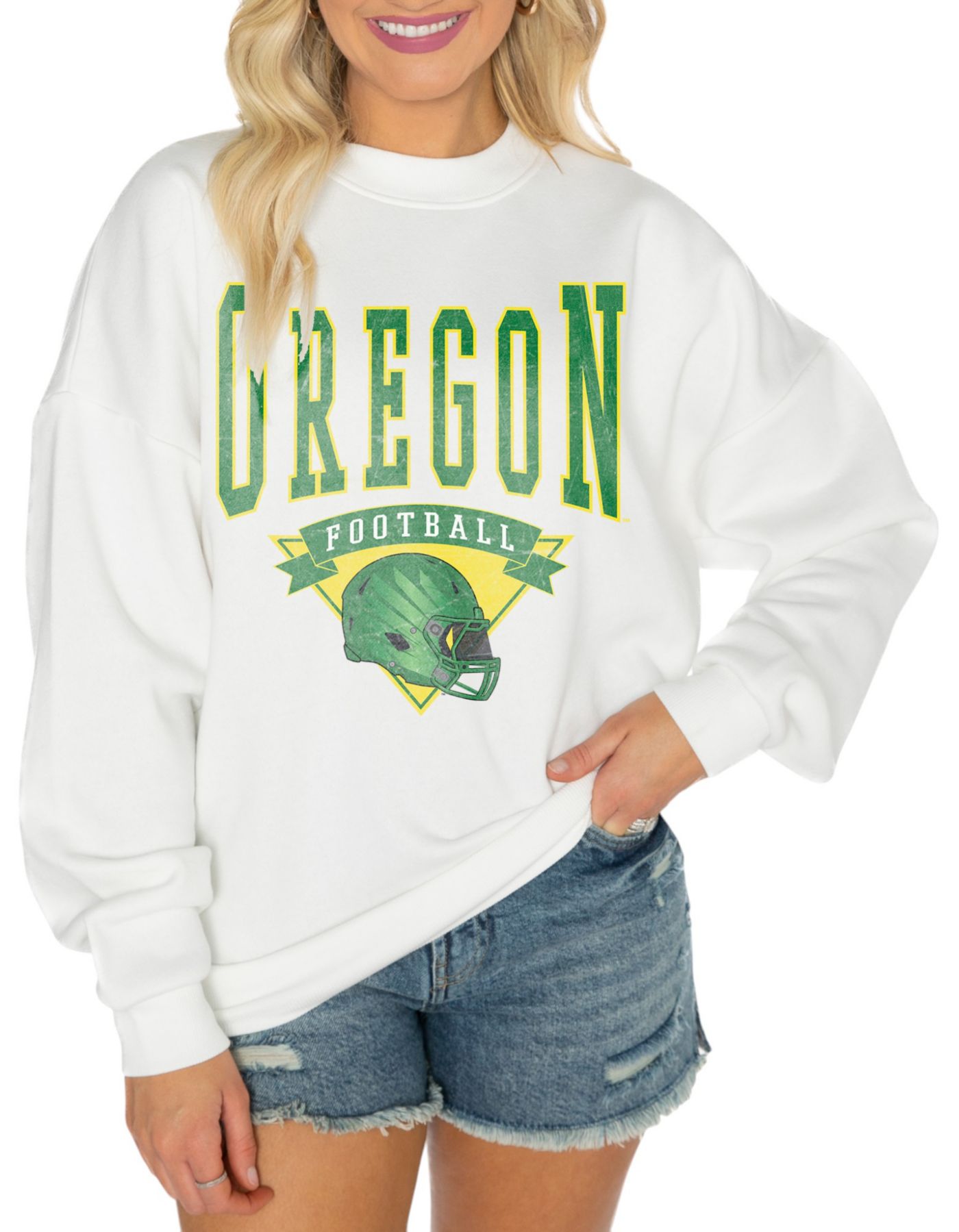 Oregon ducks women's sweatshirt hotsell