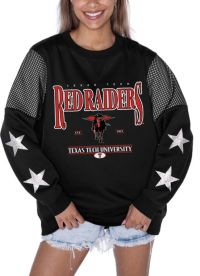 Gameday Couture Women's Texas Tech Red Raiders Black Crew Pullover Sweatshirt