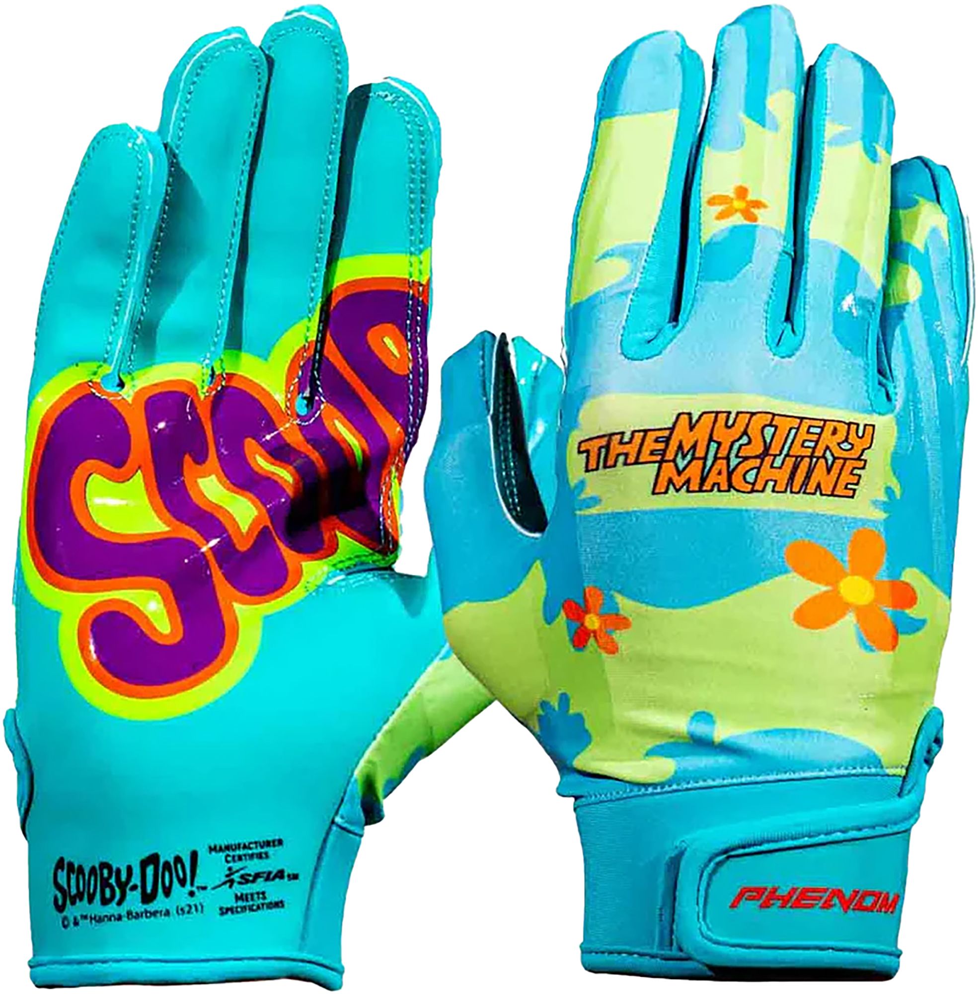 Phenom Elite VaporStick Scooby Doo Football Gloves product image
