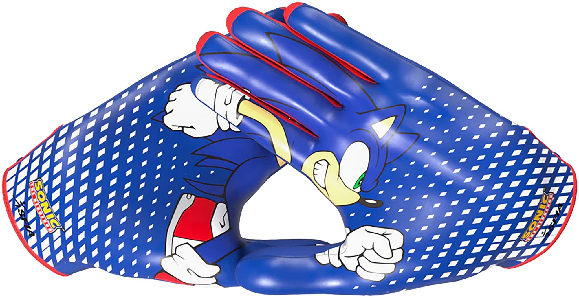 Phenom Elite Youth VaporStick 5.0 Sonic the Hedgehog Football Gloves product image