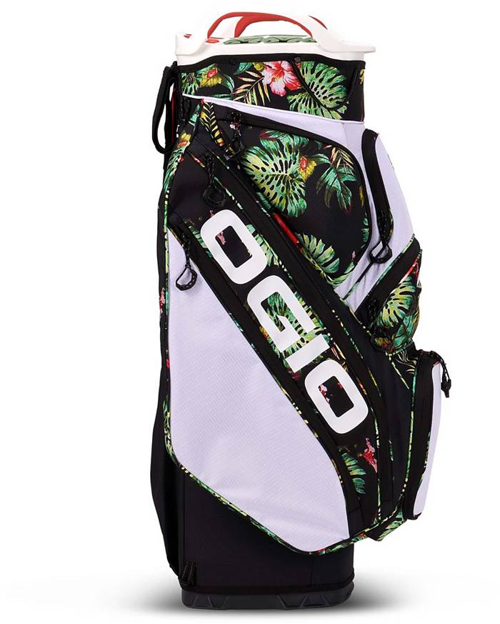 OGIO 2024 Silencer Cart Bag, Men's, White/Aloha