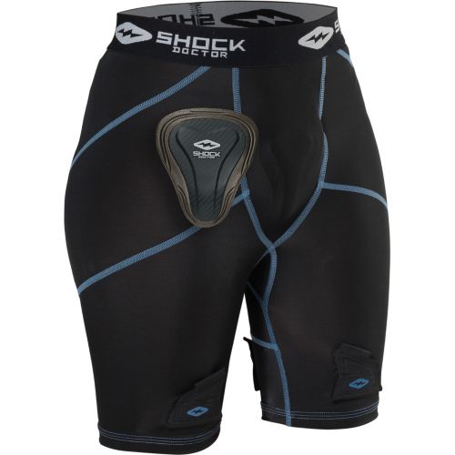 Shock Doctor Girl's Compression Hockey Short w/ Pelvic Protector