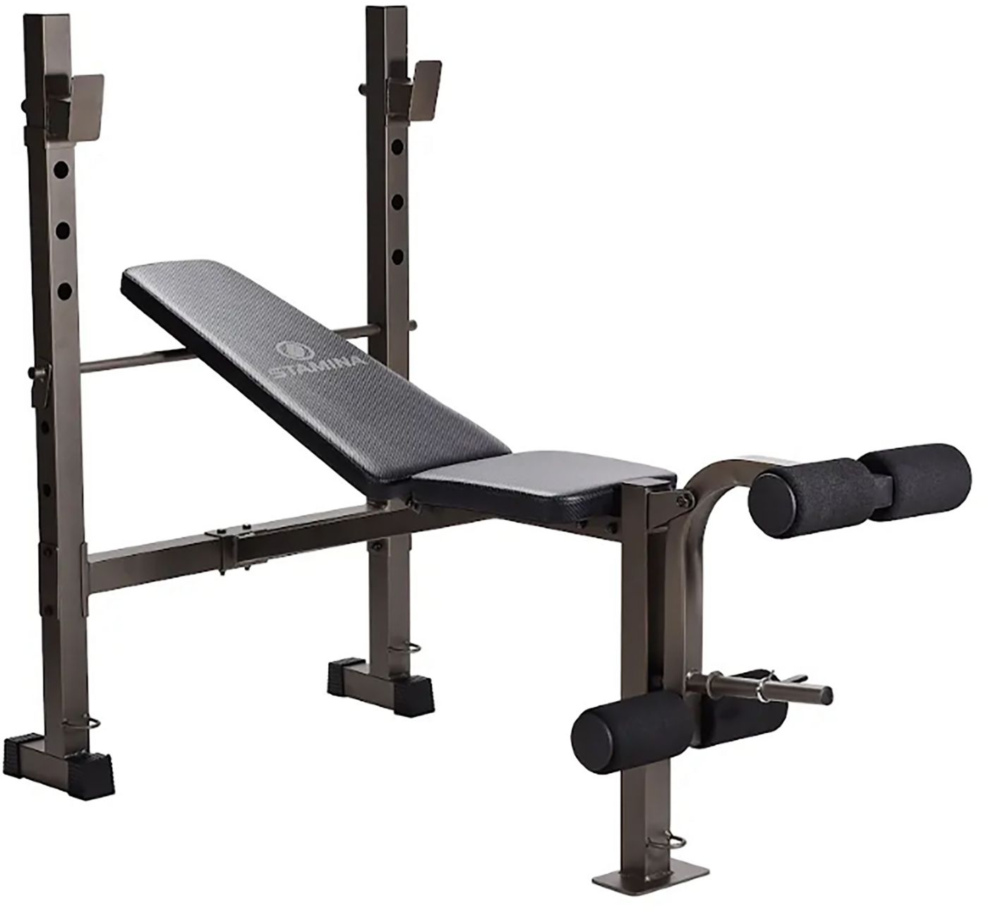 Strength Adjustable Standard Combo store Weight Bench with Rack and Leg Extension