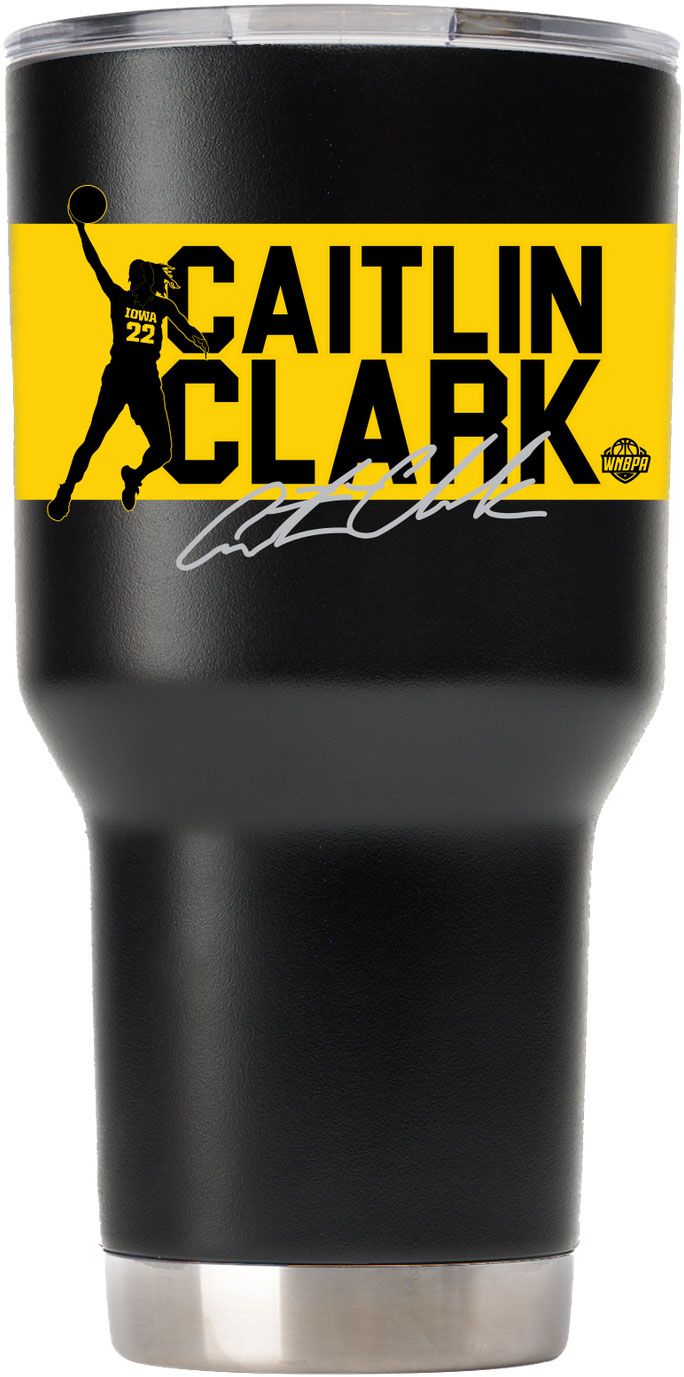 Gametime Sidekicks Iowa Hawkeyes Caitlin Clark 30oz Black Tumbler product image