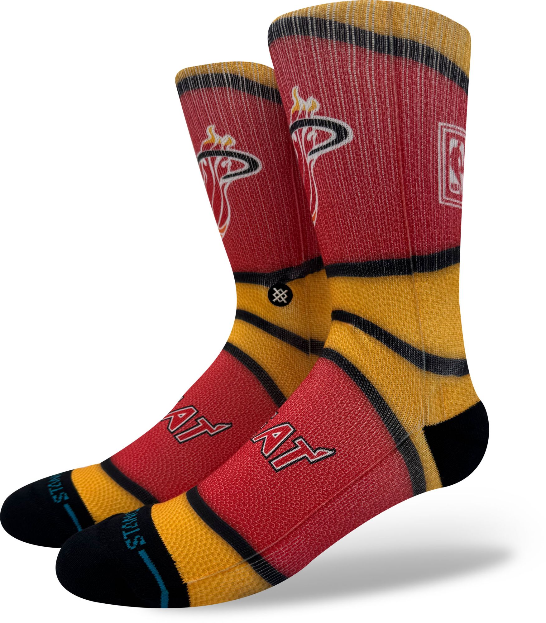 Stance Adult Miami Heat Hardwood Classic Socks product image