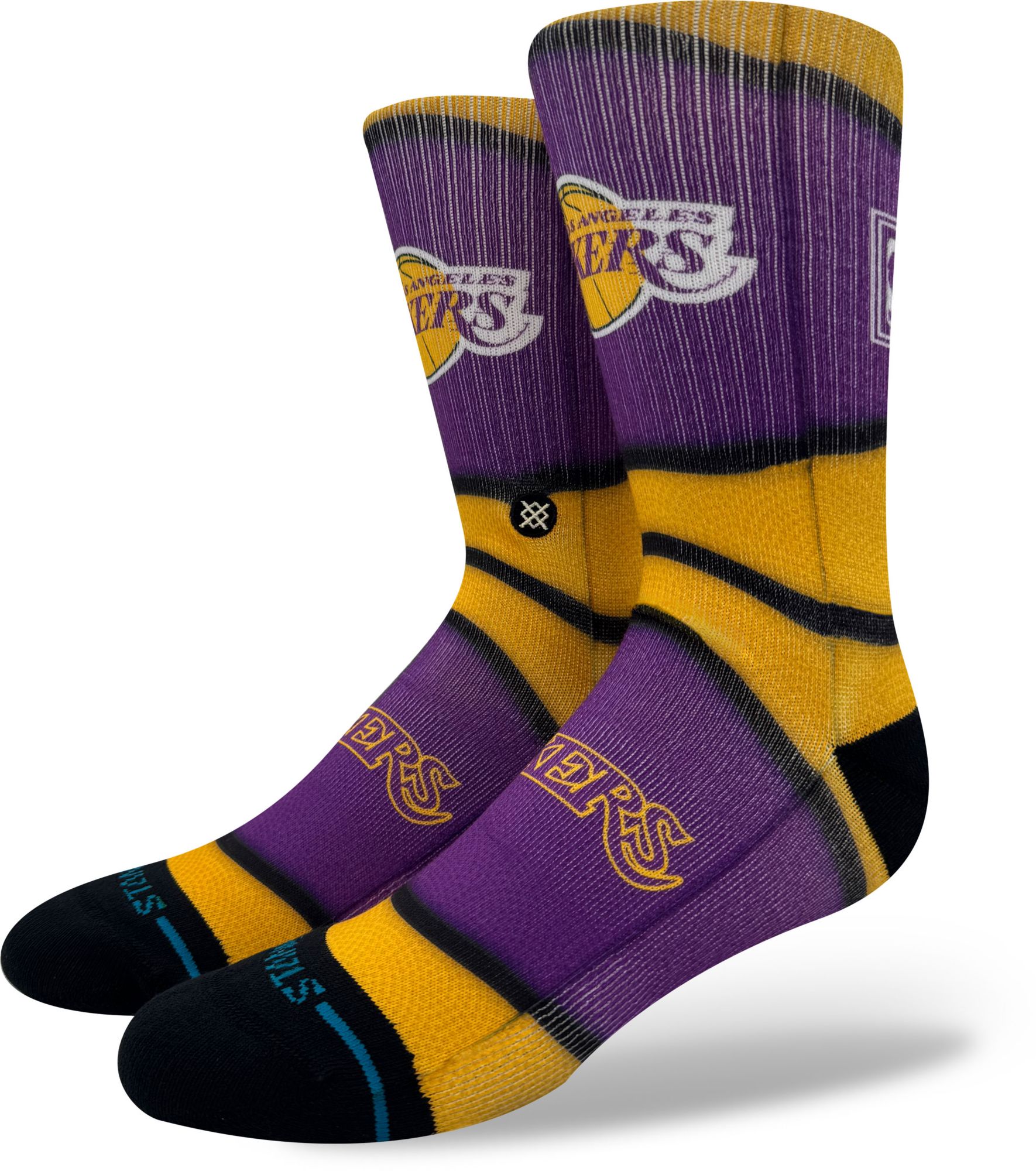Stance Adult Los Angeles Lakers Hardwood Classic Socks product image