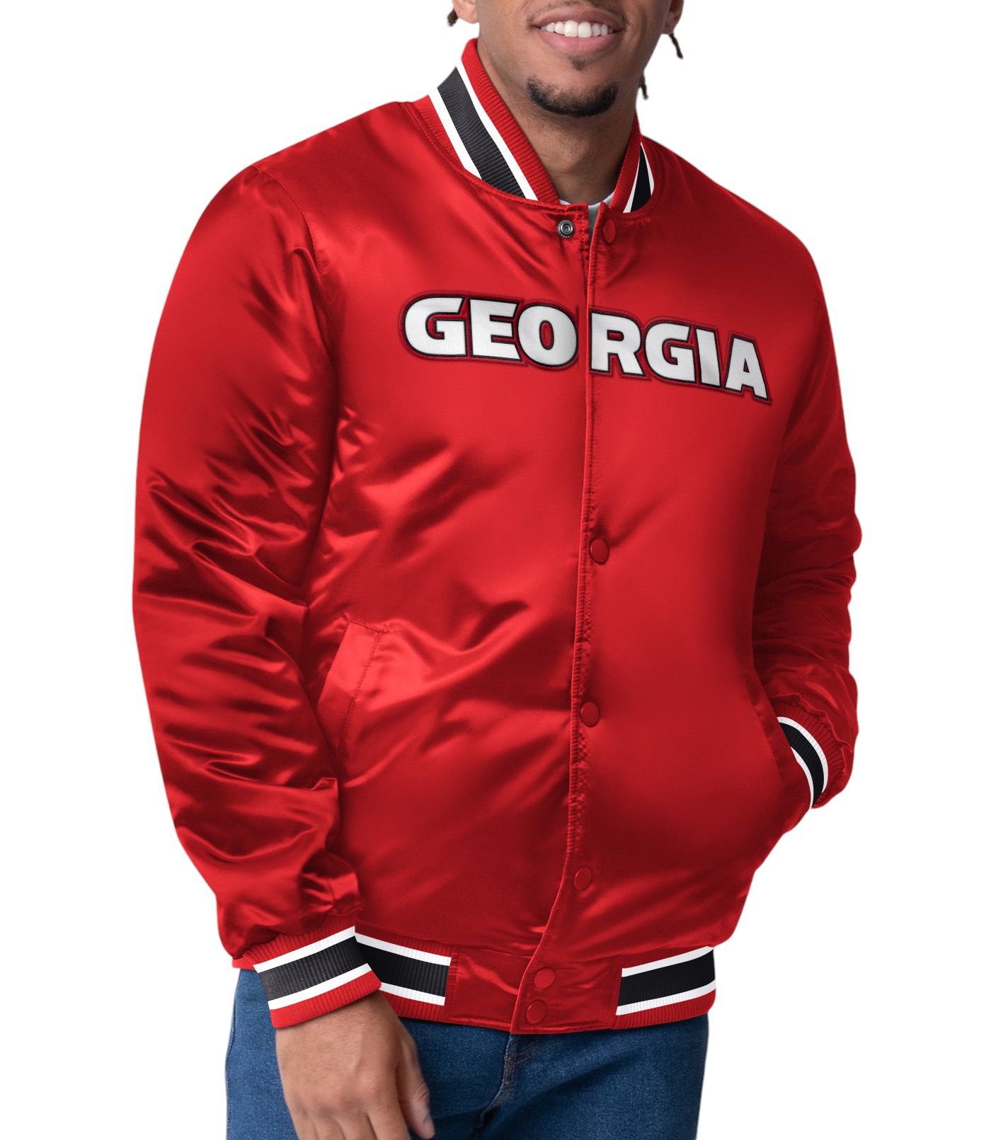 Columbia men's georgia bulldogs grey ascender jacket online