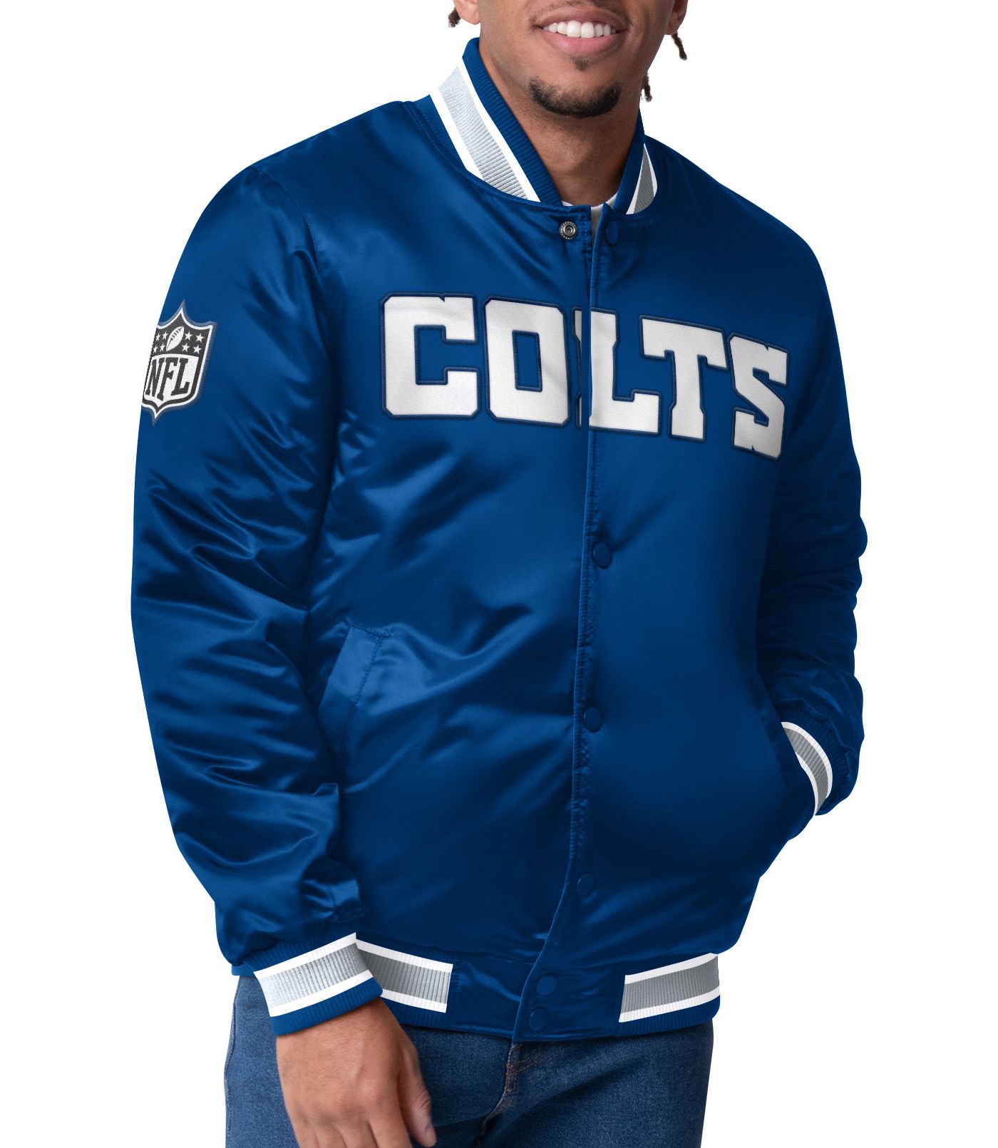 NWT Mens factory Indianapolis Colts Blue Jacket Bundle