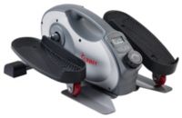 Sunny Health & Fitness – Pédalier Elliptique Sous-bureau Magnétique, 8 Niveaux De Résistance, Moniteur Numérique, Silencieux, Entièrement Assemblé – Blanc/rose