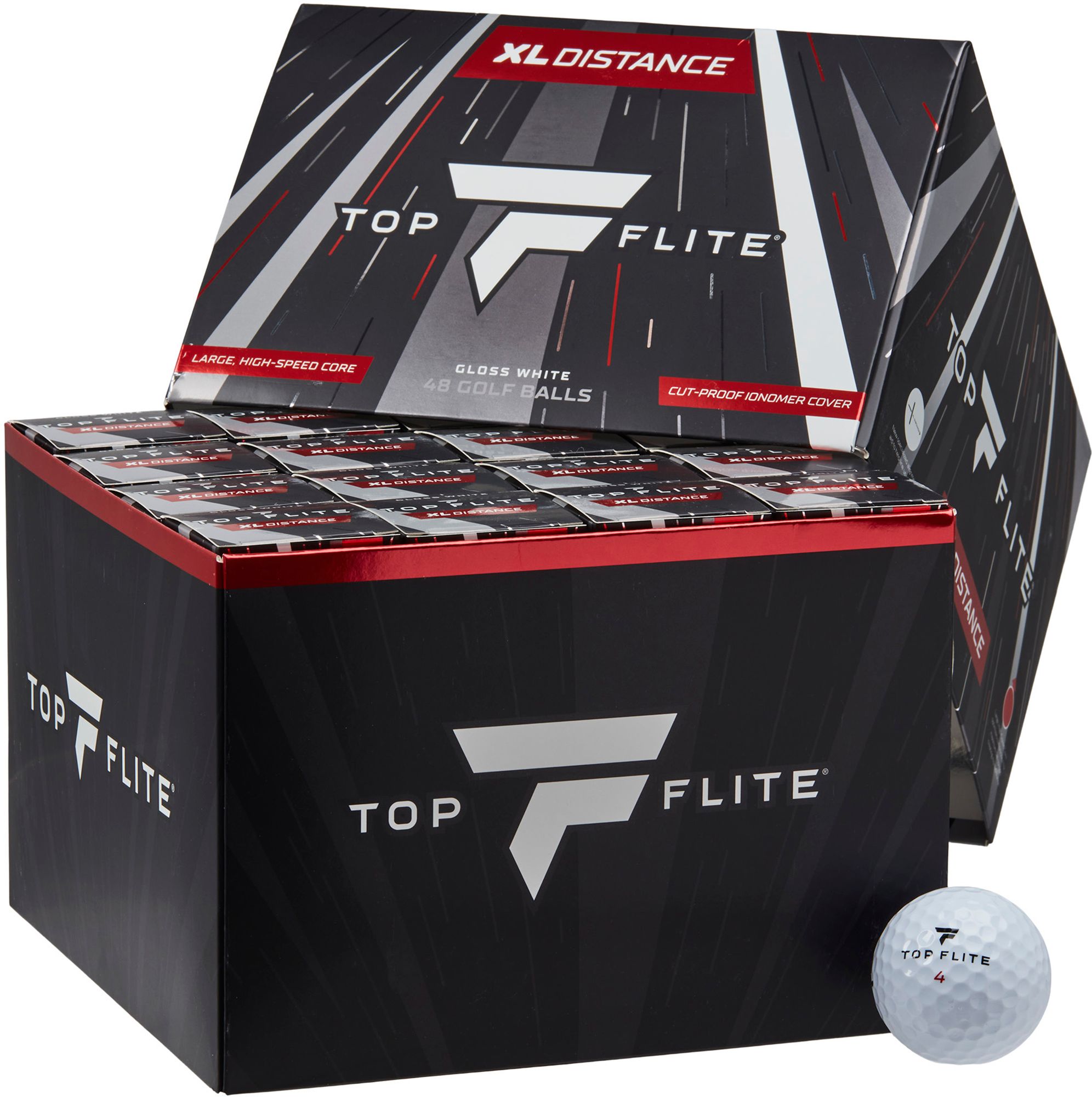 Top Flite 2024 Xl Distance Golf Balls 48 Pack Big Apple Buddy