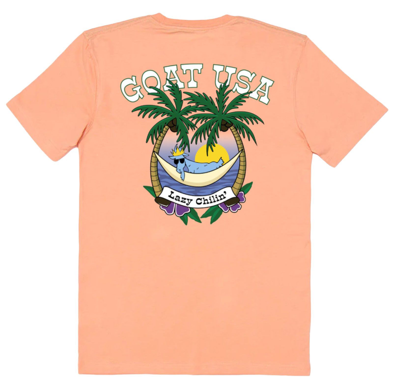 GOAT USA Lazy Chillin T Shirt product image