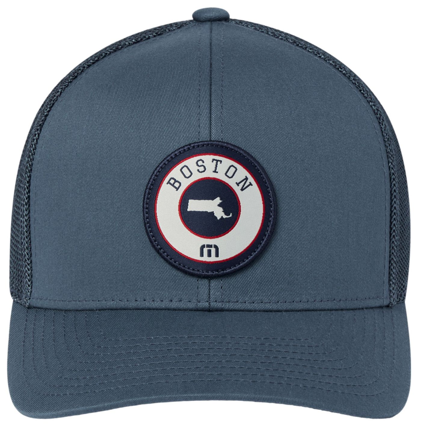 TravisMathew Men s Beantown 3.0 MA State Fitted Golf Hat Golf Galaxy