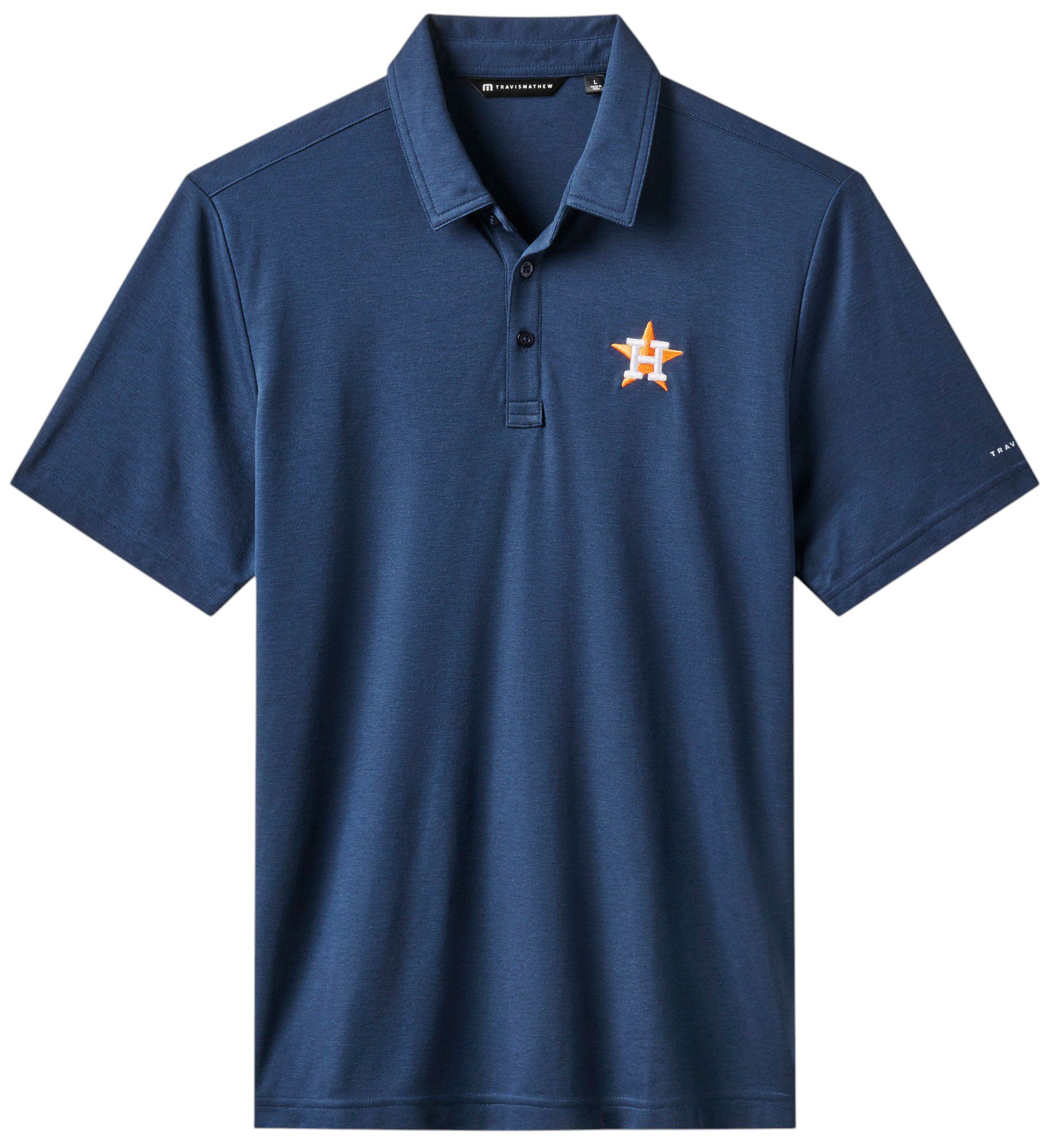 TravisMathew Men's Houston Astros Navy Polo product image