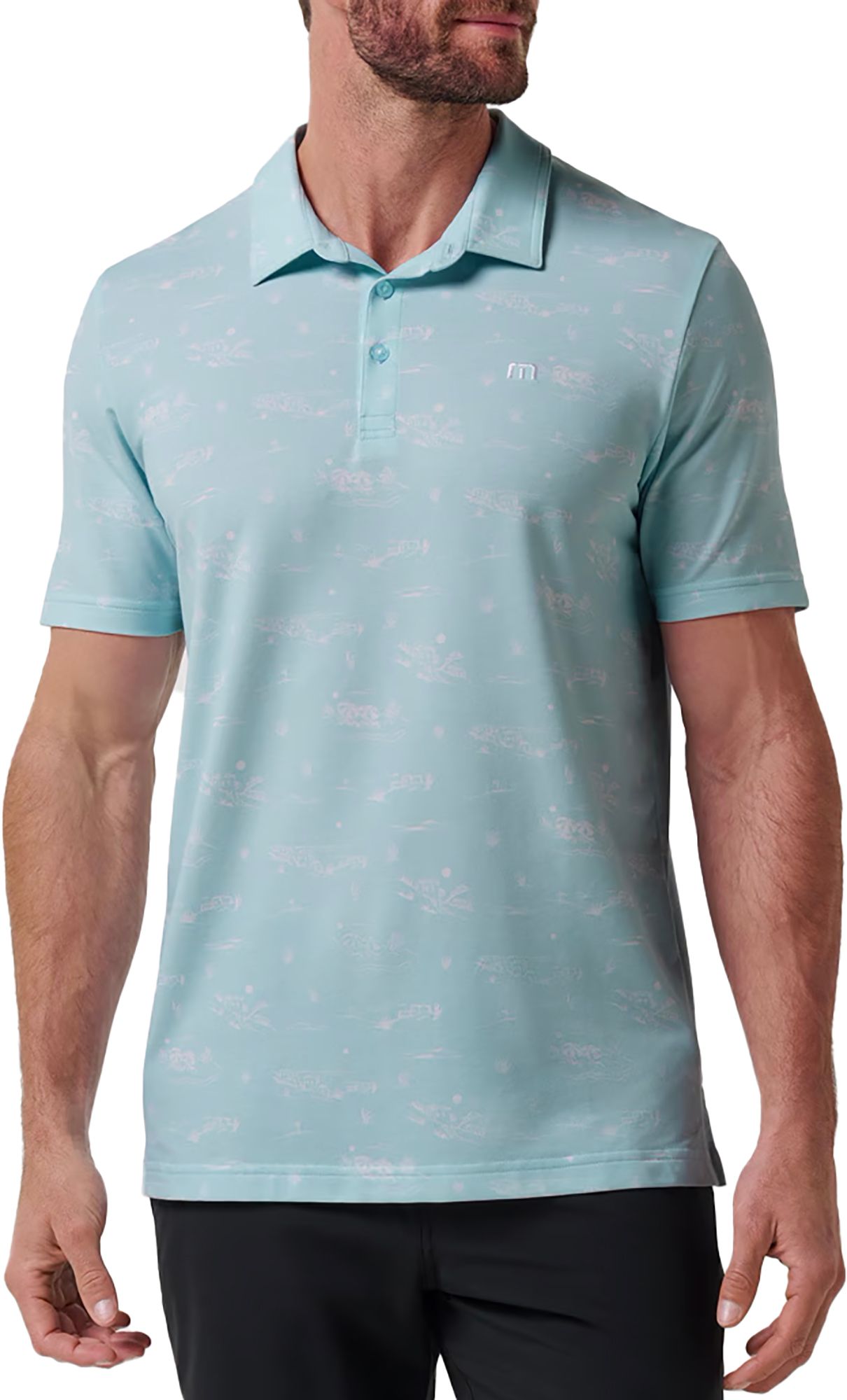 TravisMathew Men's Featherweight City Golf Polo product image