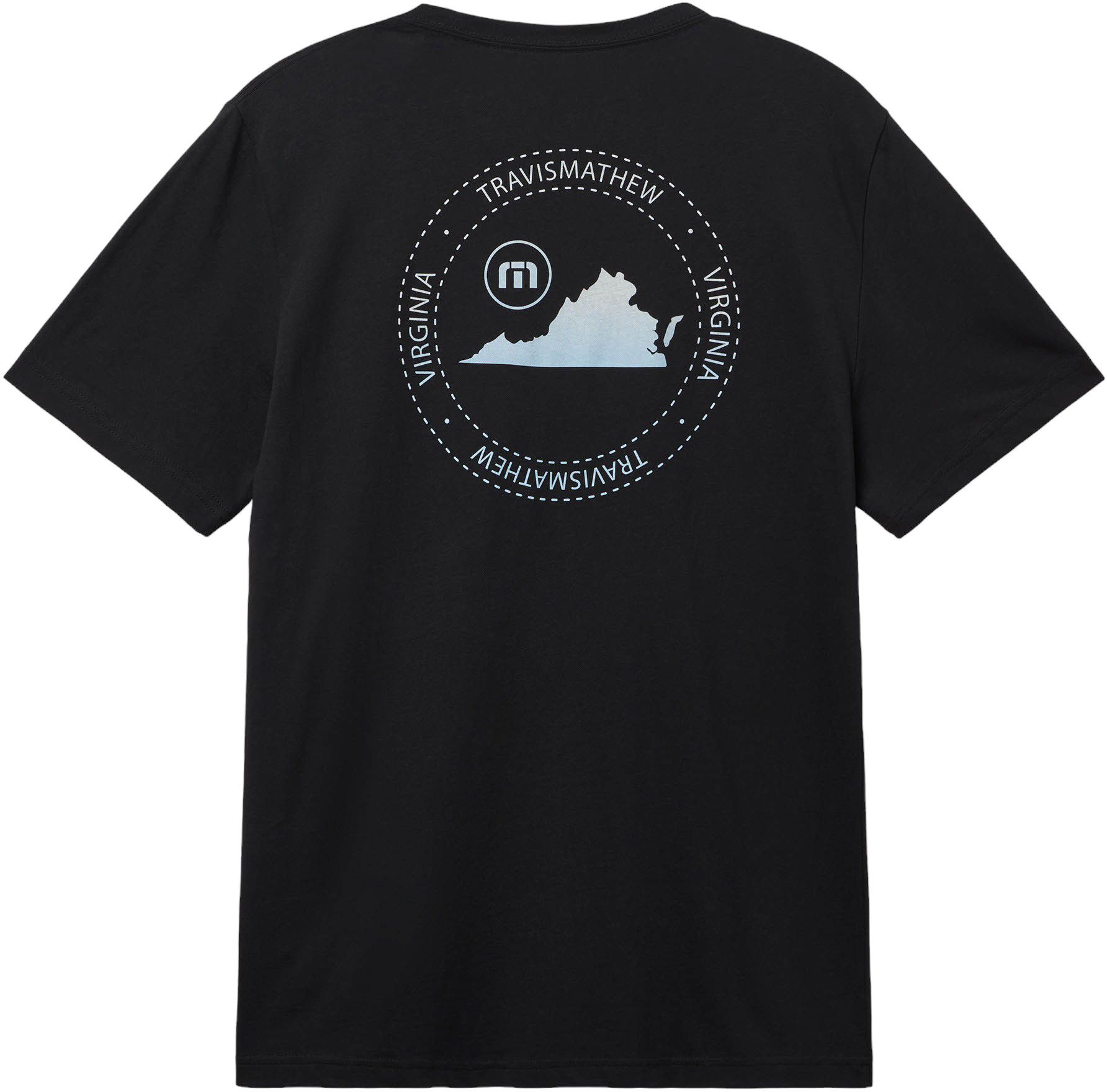 TravisMathew Men's Salude VA State Graphic Golf T-Shirt product image