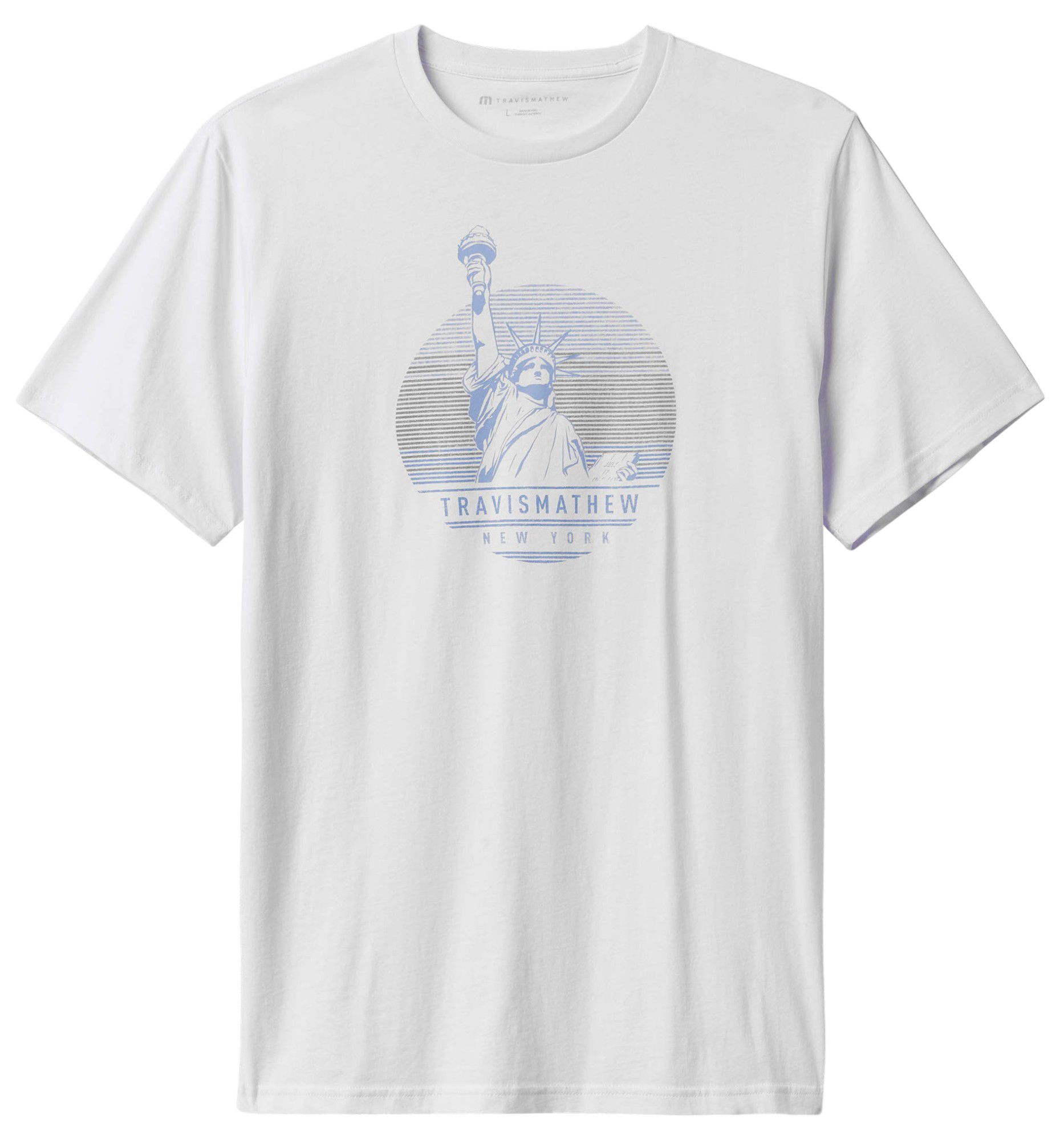TravisMathew Men's Street Light NY State Graphic Golf T-Shirt product image