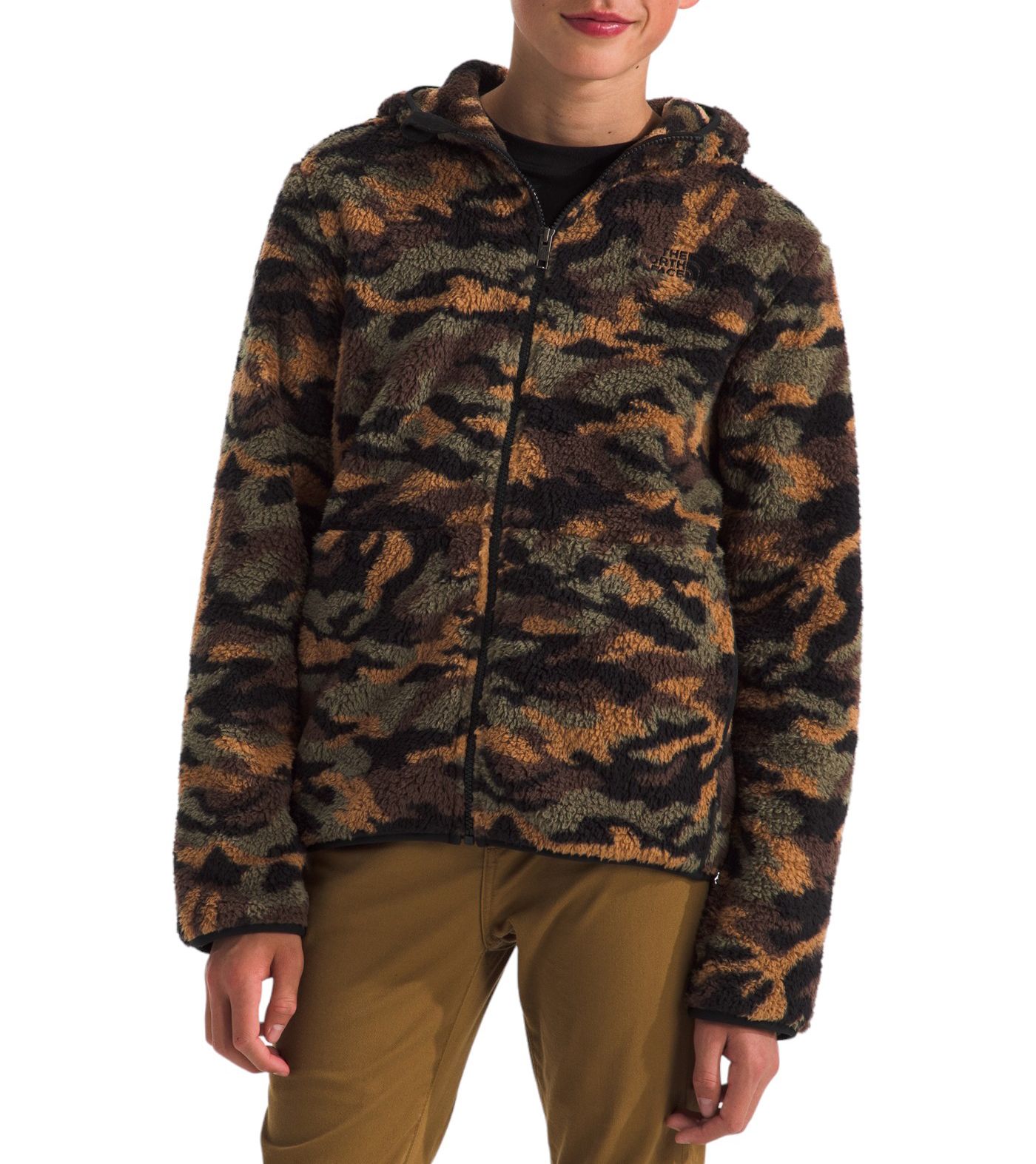 North face campshire fleece camo best sale