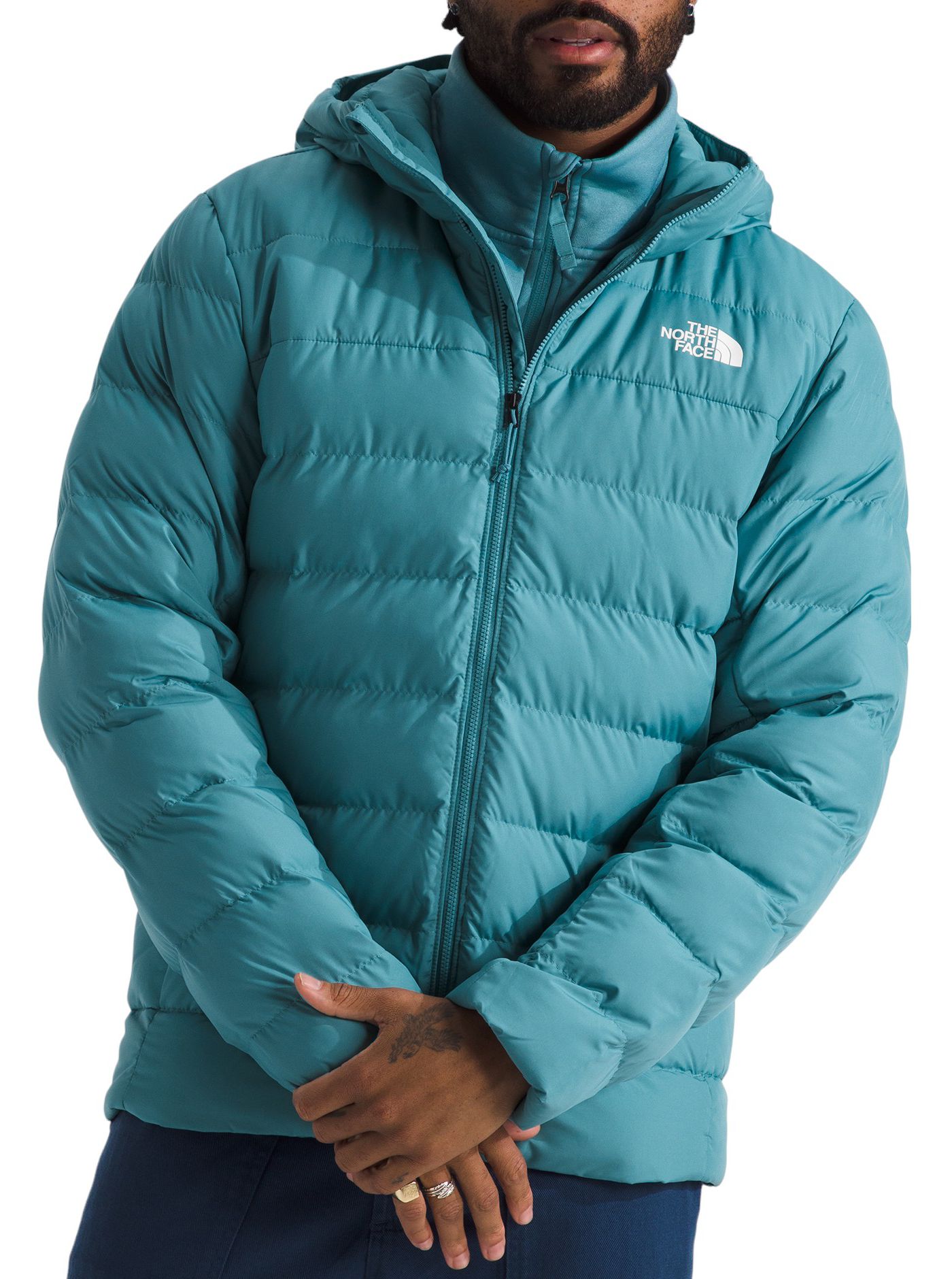 The North Face Aconcagua 3 Hoodie Men s Algae Blue L