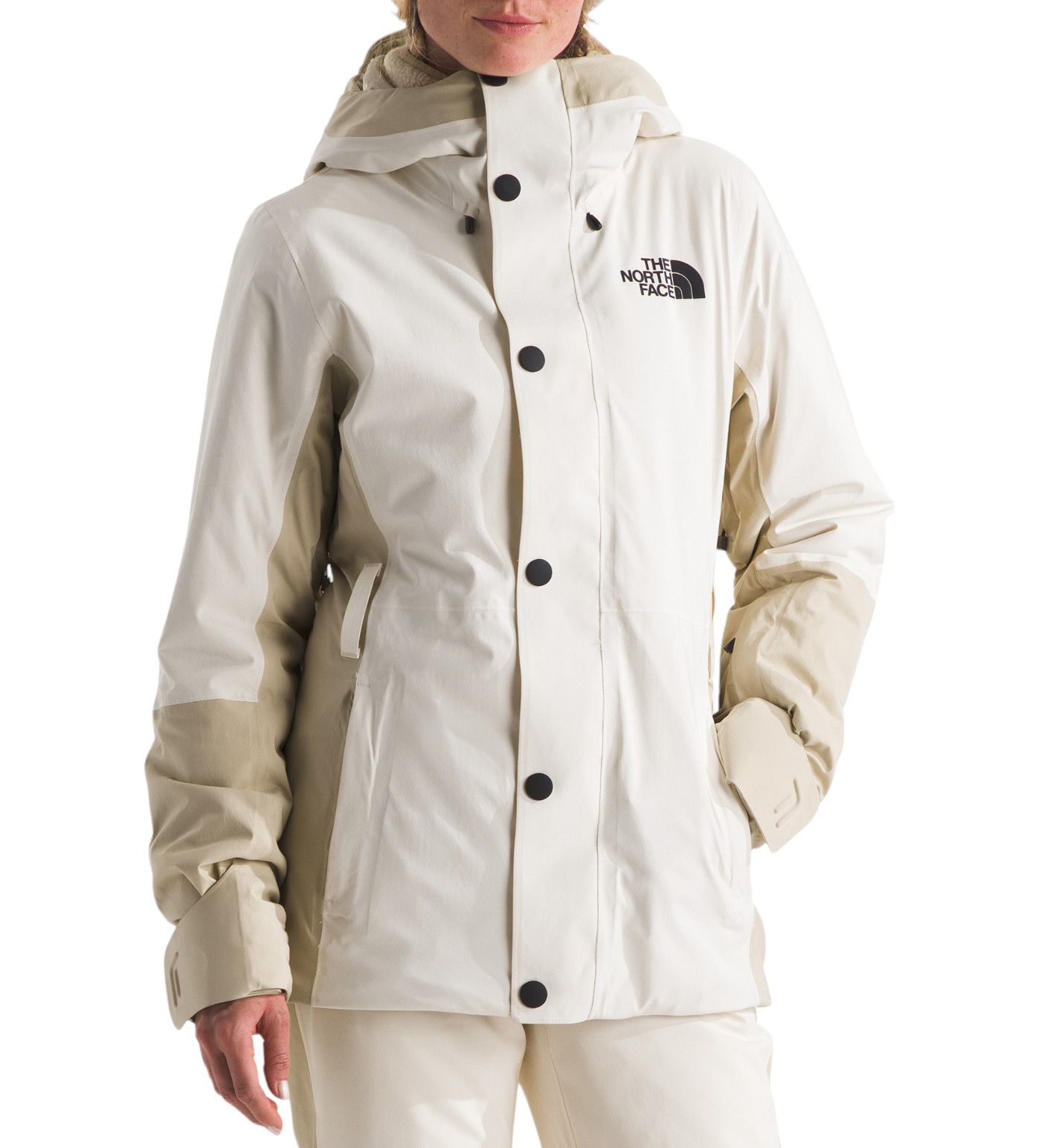 The North Face Genepi Triclimate Jacket Women s White Dune Gravel M