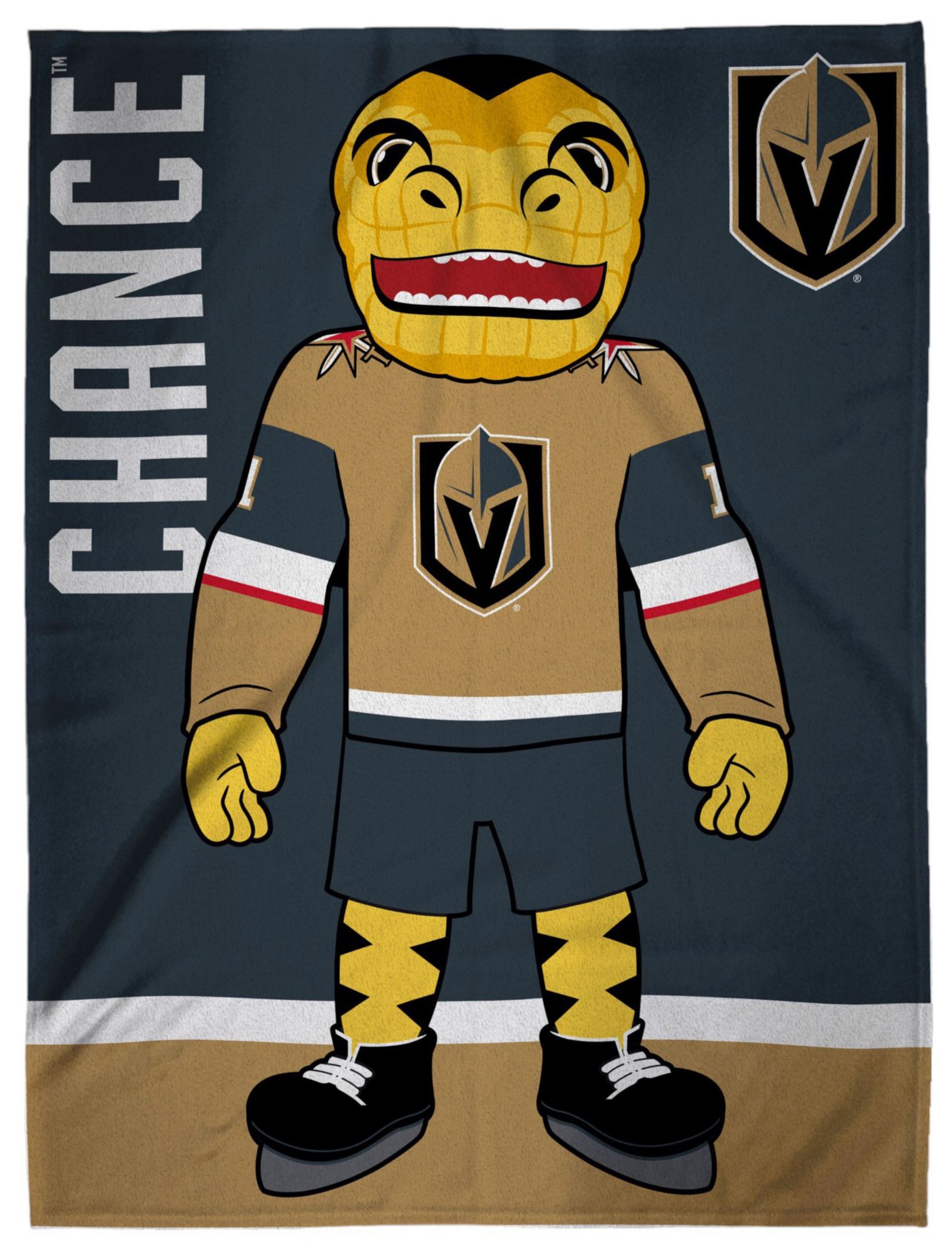 Uncanny Brands Vegas Golden Knights Chance Blanket Dick's Sporting Goods