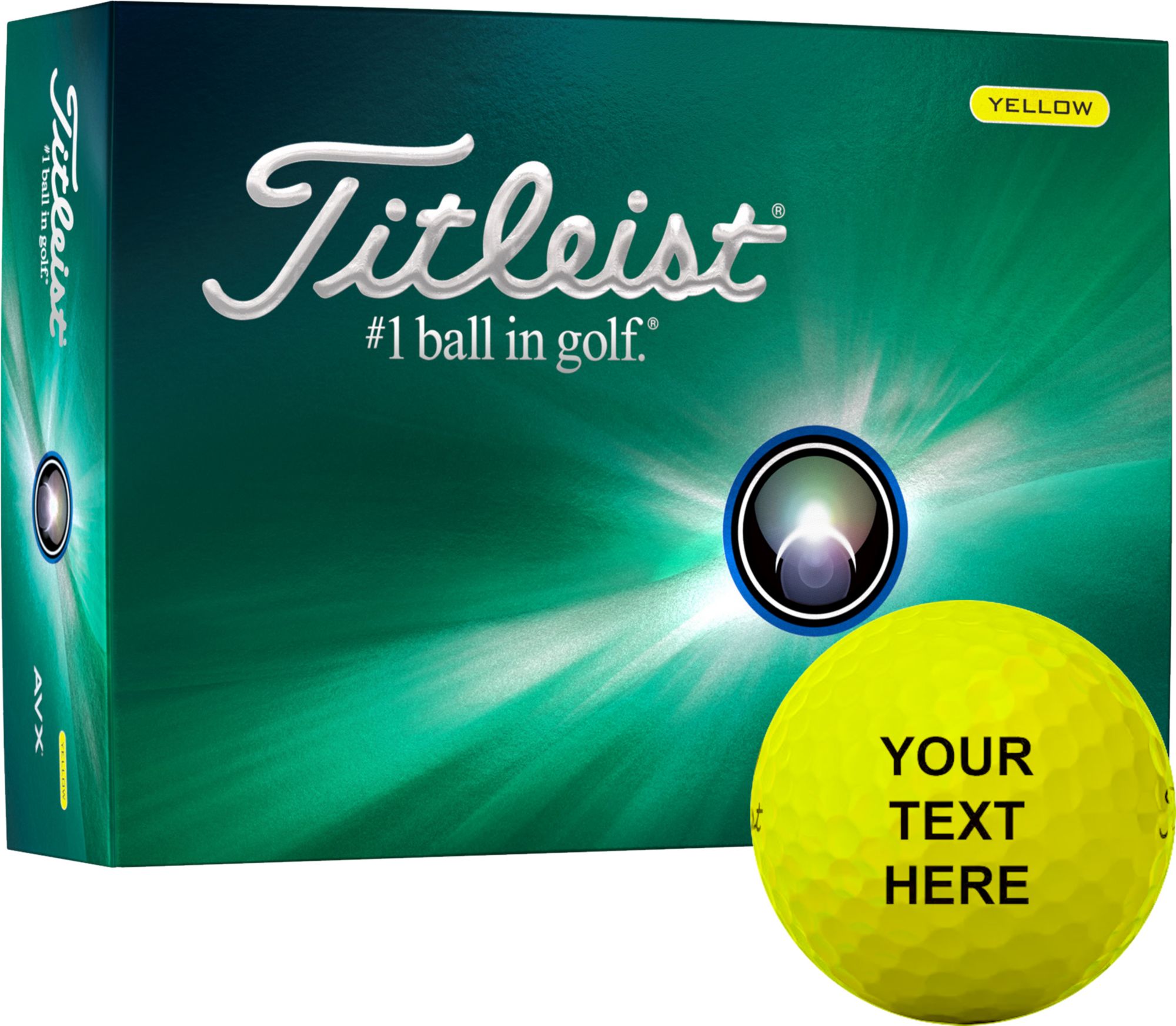 Titleist 2024 AVX Personalized Golf Balls