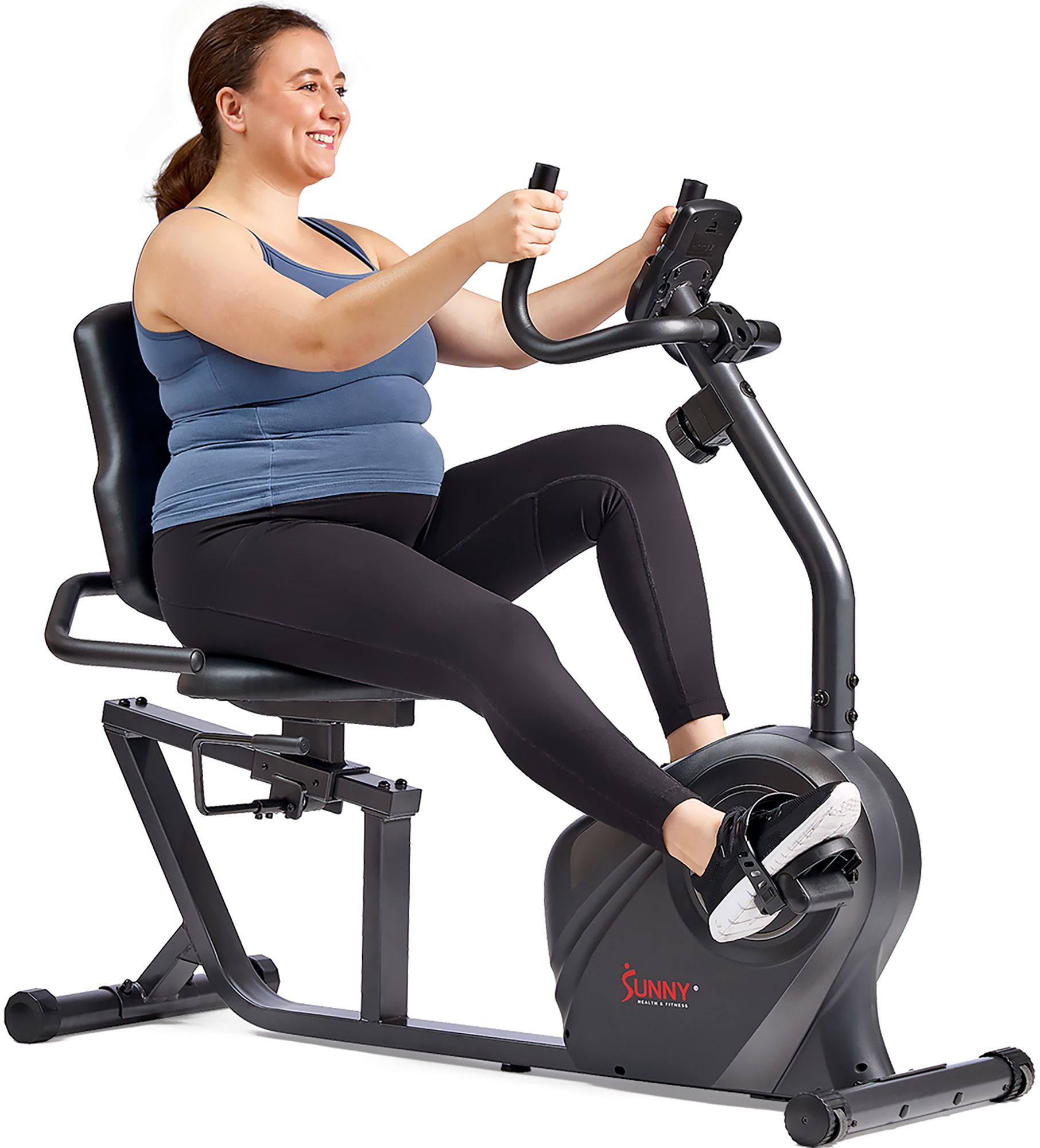 Sunny Health & Fitness Magnetic Recumbent Bike product image