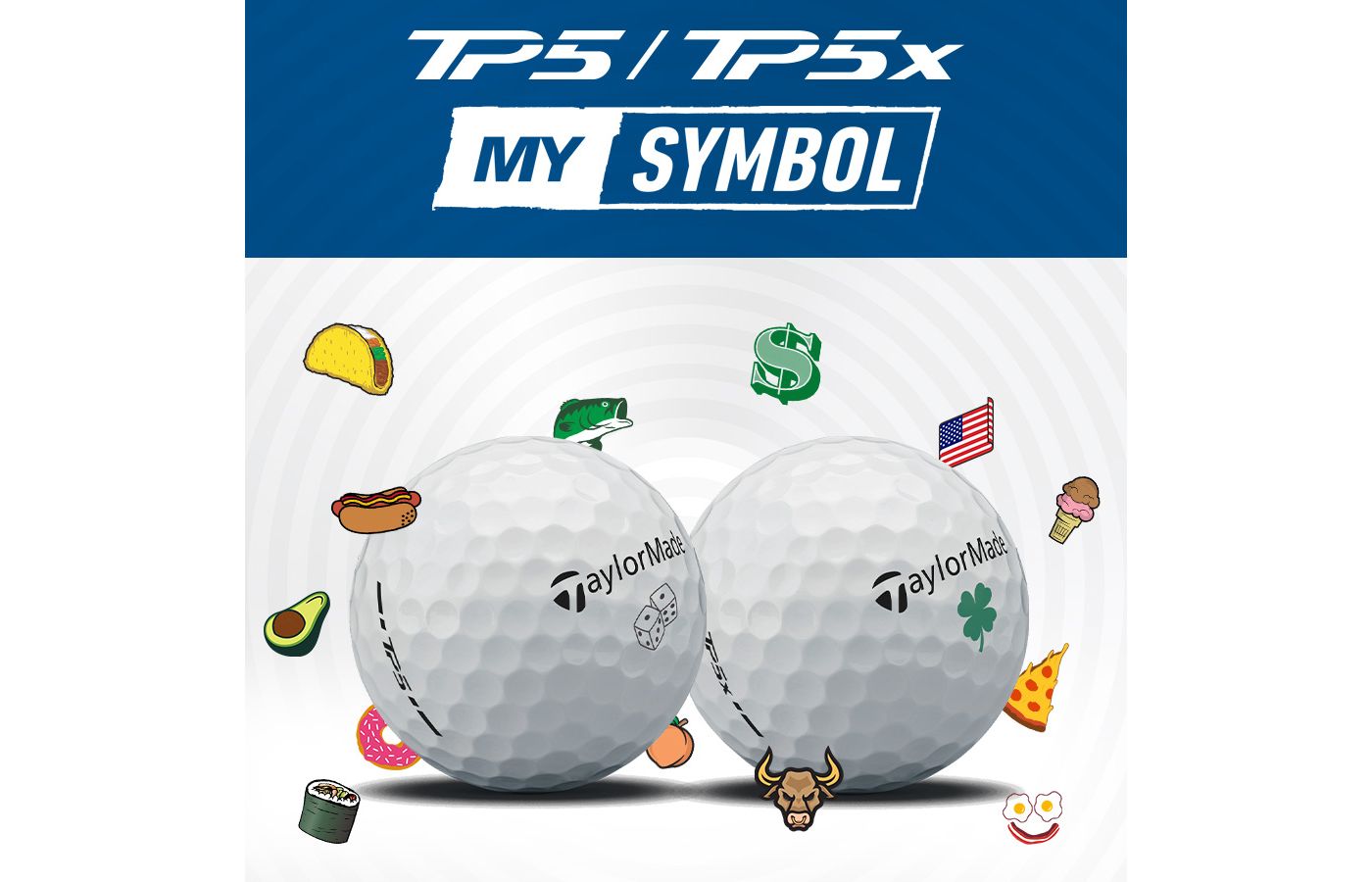 Sold Two Dozen TaylorMade TP5x Golf Balls