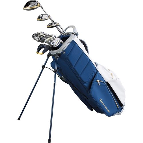 TaylorMade Women's Kalea Gold Stand Bag 10-Piece Complete Set