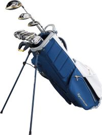 TaylorMade Women's Kalea Gold Stand Bag 10-Piece Complete Set