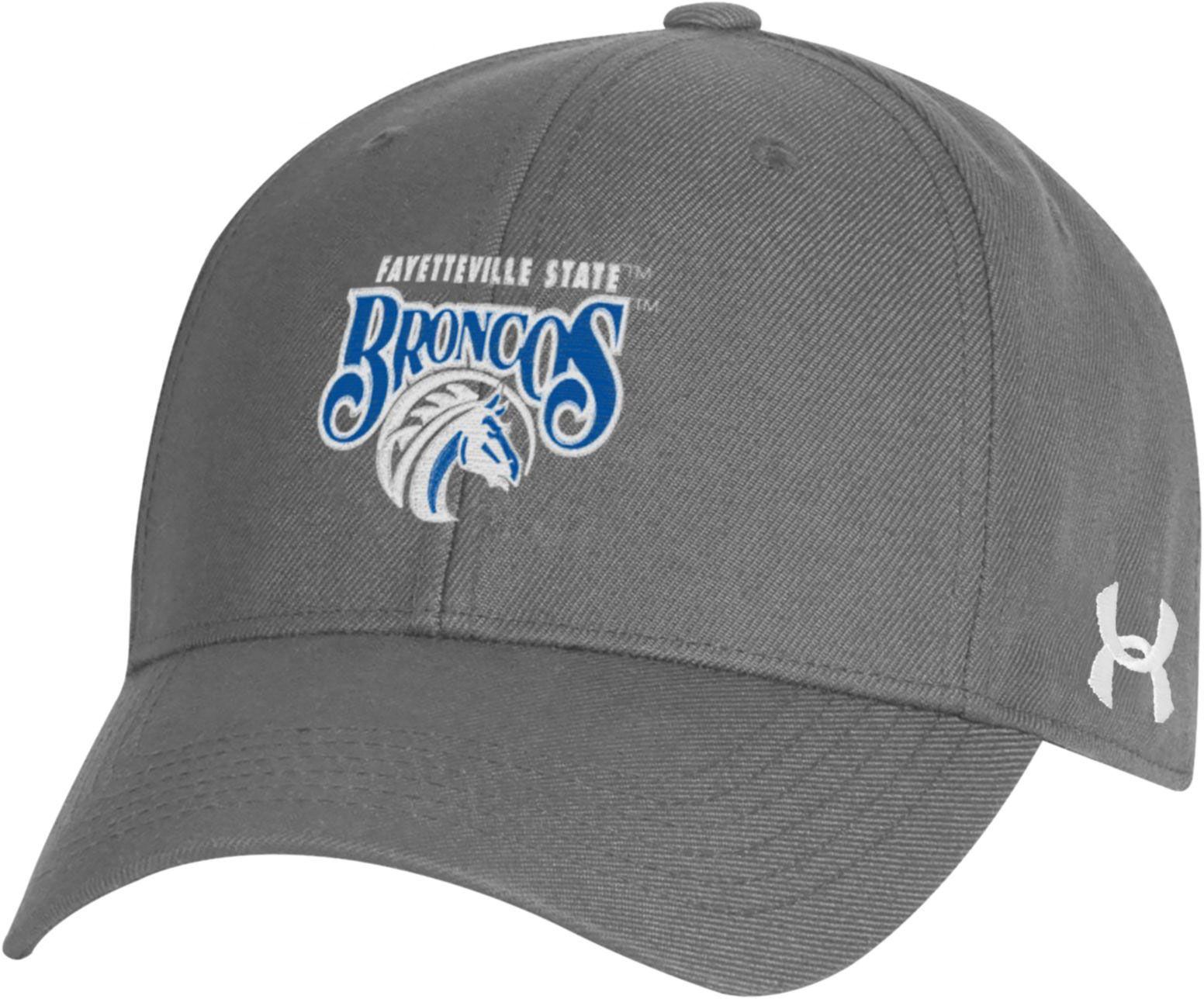 Under Armour Adult Fayetteville State Broncos Grey Structured OTS Adjustable Hat product image
