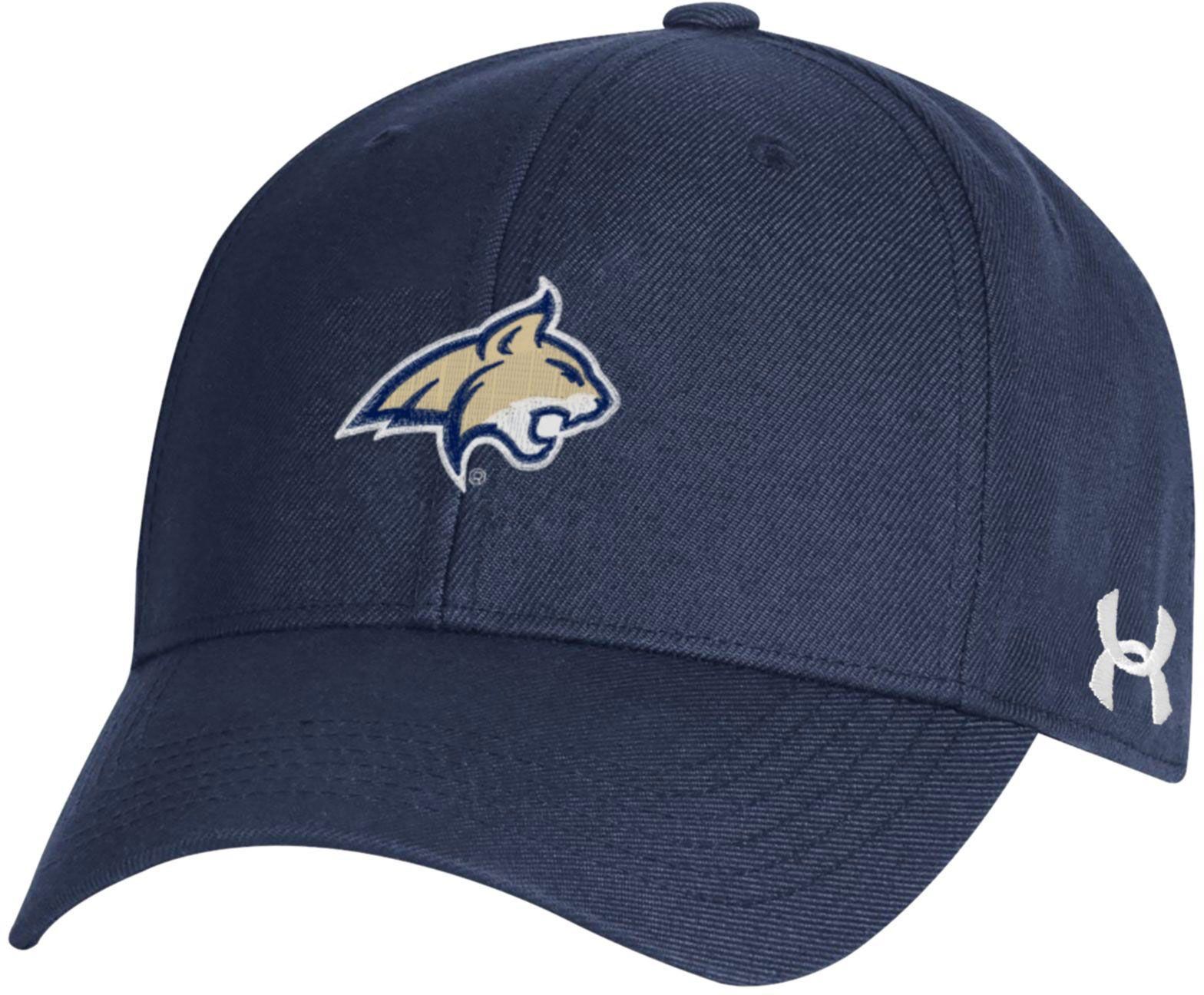 Under Armour Men's Montana State Bobcats Navy Adjustable Hat product image