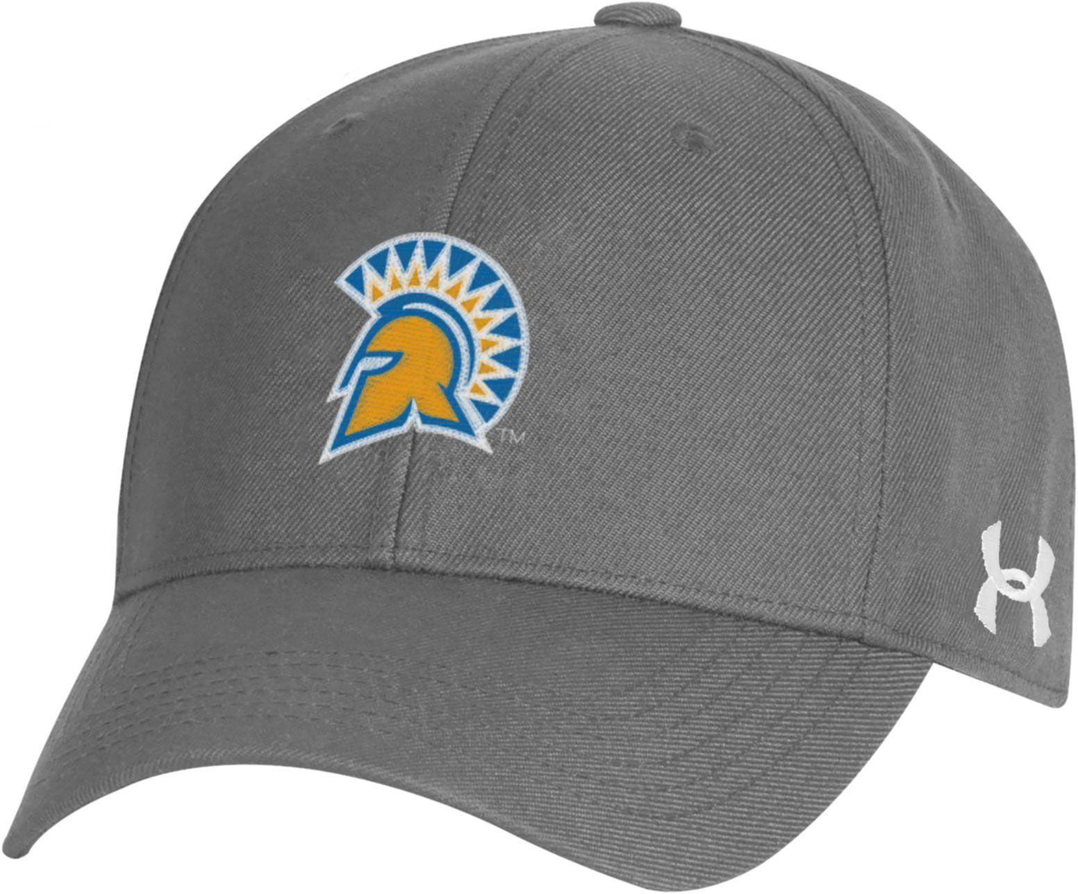 Under Armour Men's San Jose State Spartans Grey Adjustable Hat product image