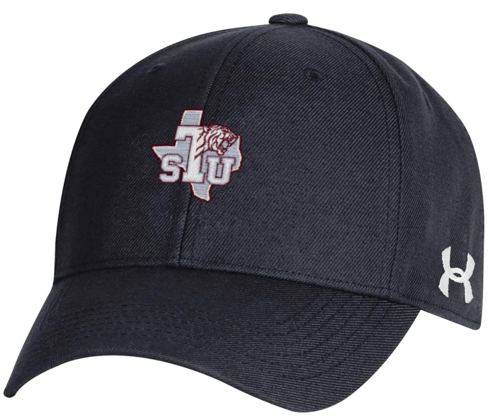 Under Armour Adult Texas Southern Tigers Black Structured OTS Adjustable Hat product image