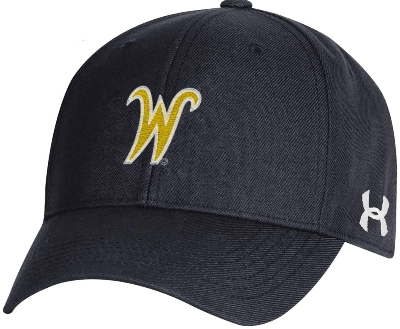 Under Armour Adult Wichita State Shockers Black Structured OTS Adjustable Hat product image