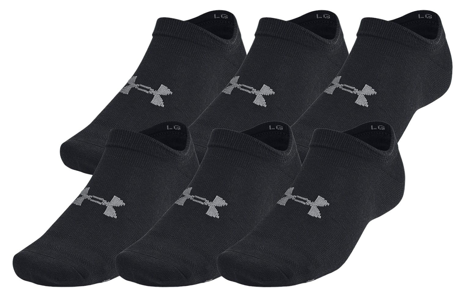 Under Armour Unisex Essential No Show Socks - 6 Pack product image