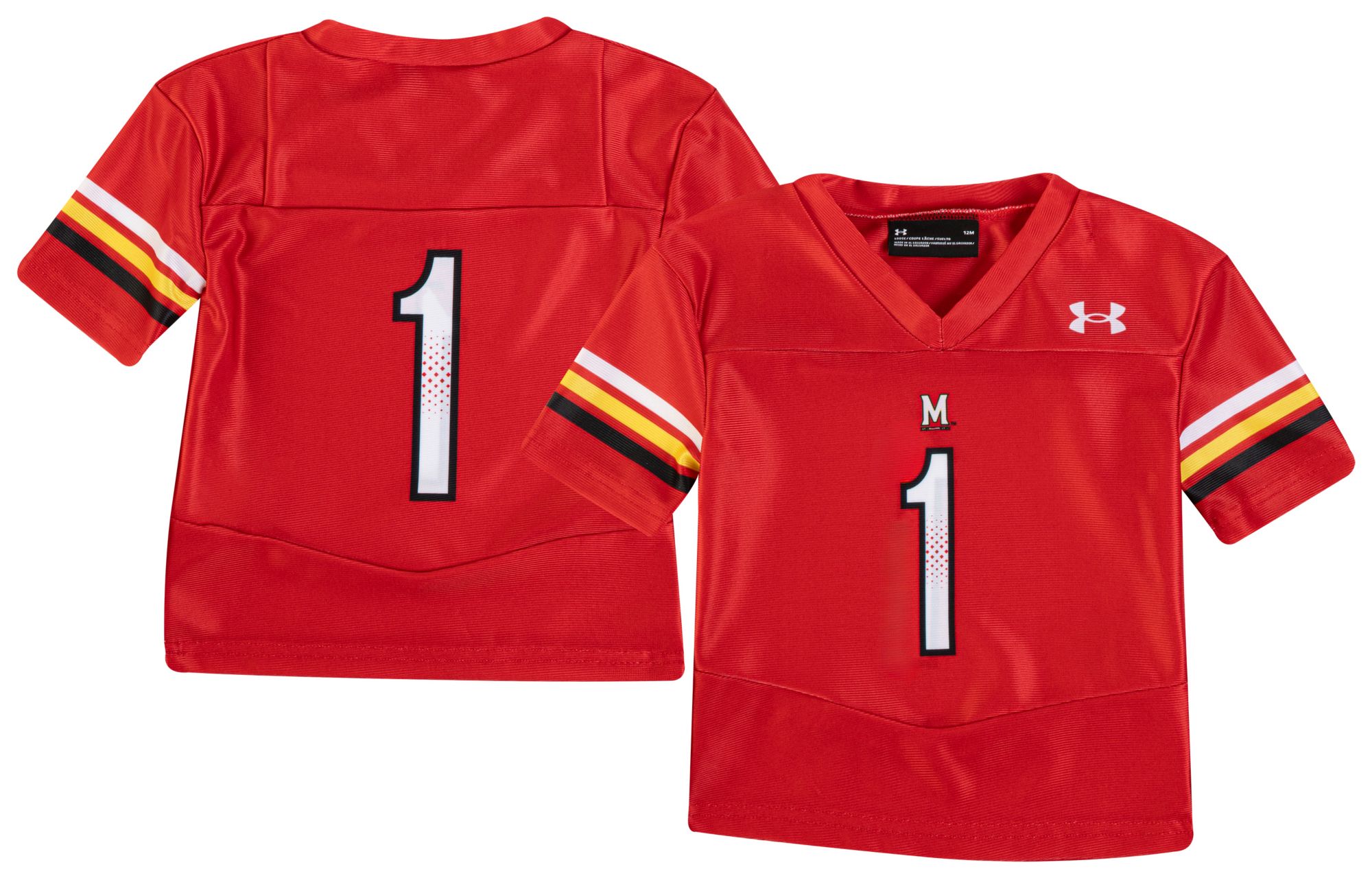 Under Armour Infant Maryland Terrapins Red Replica Football Jersey product image