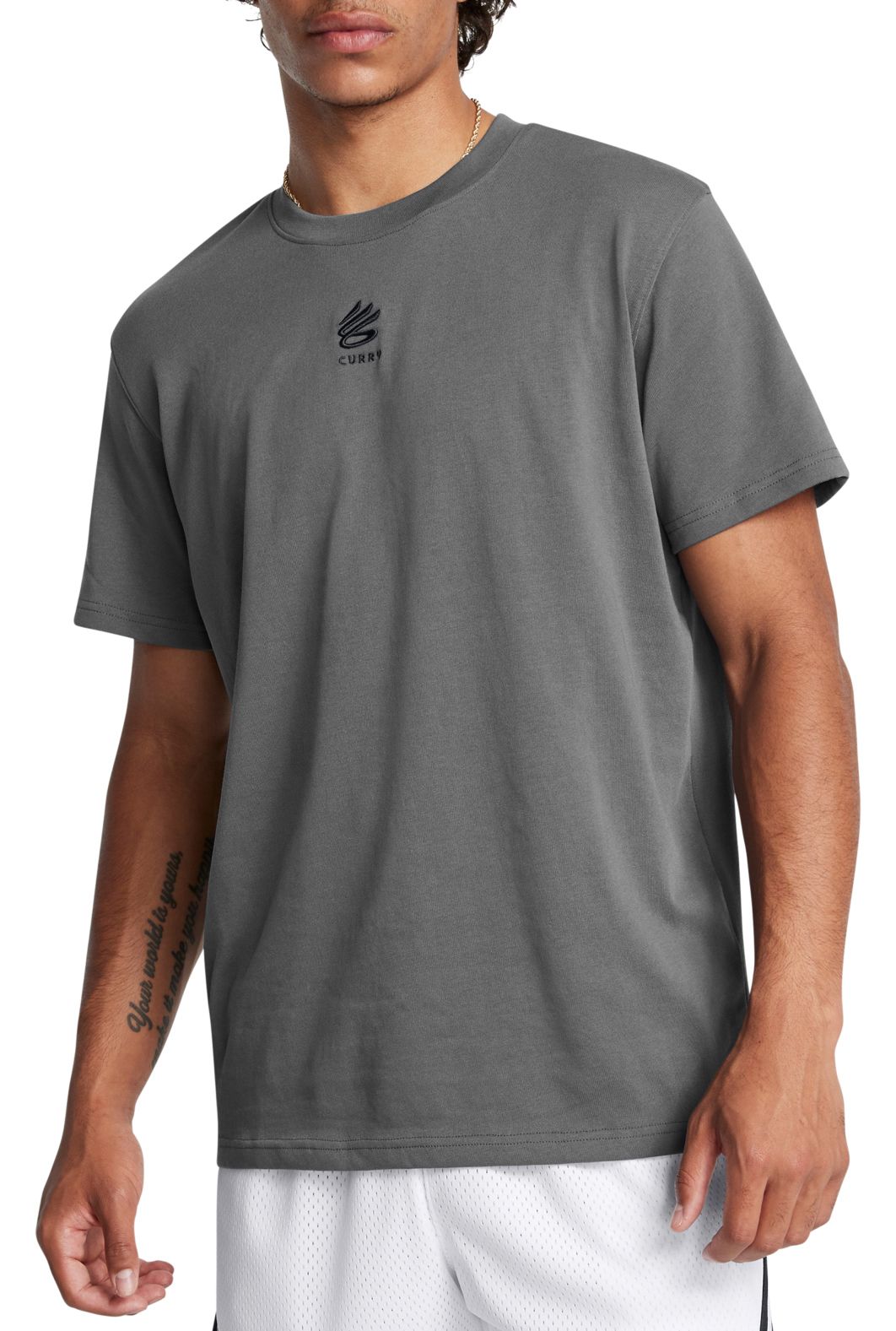 Under Armour Men's Curry Heavyweight Logo T-Shirt product image