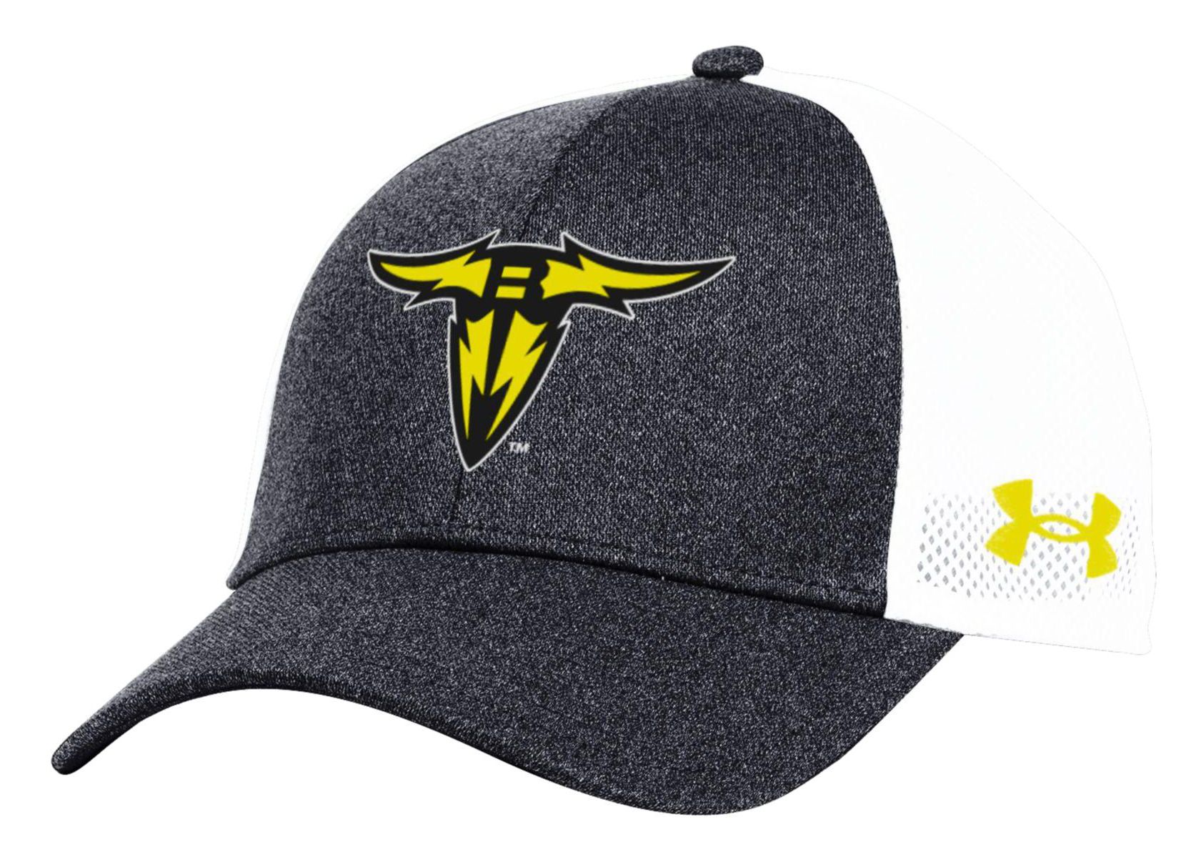 Under Armour Adult UFL San Antonio Brahmas Black Blitz Stretch Fit Mesh Hat product image