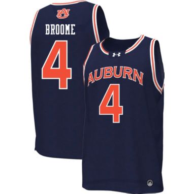 sorry, Under Armour Men's Auburn Tigers Johni Broome #4 Navy Replica Basketball Jersey is currently out of stock