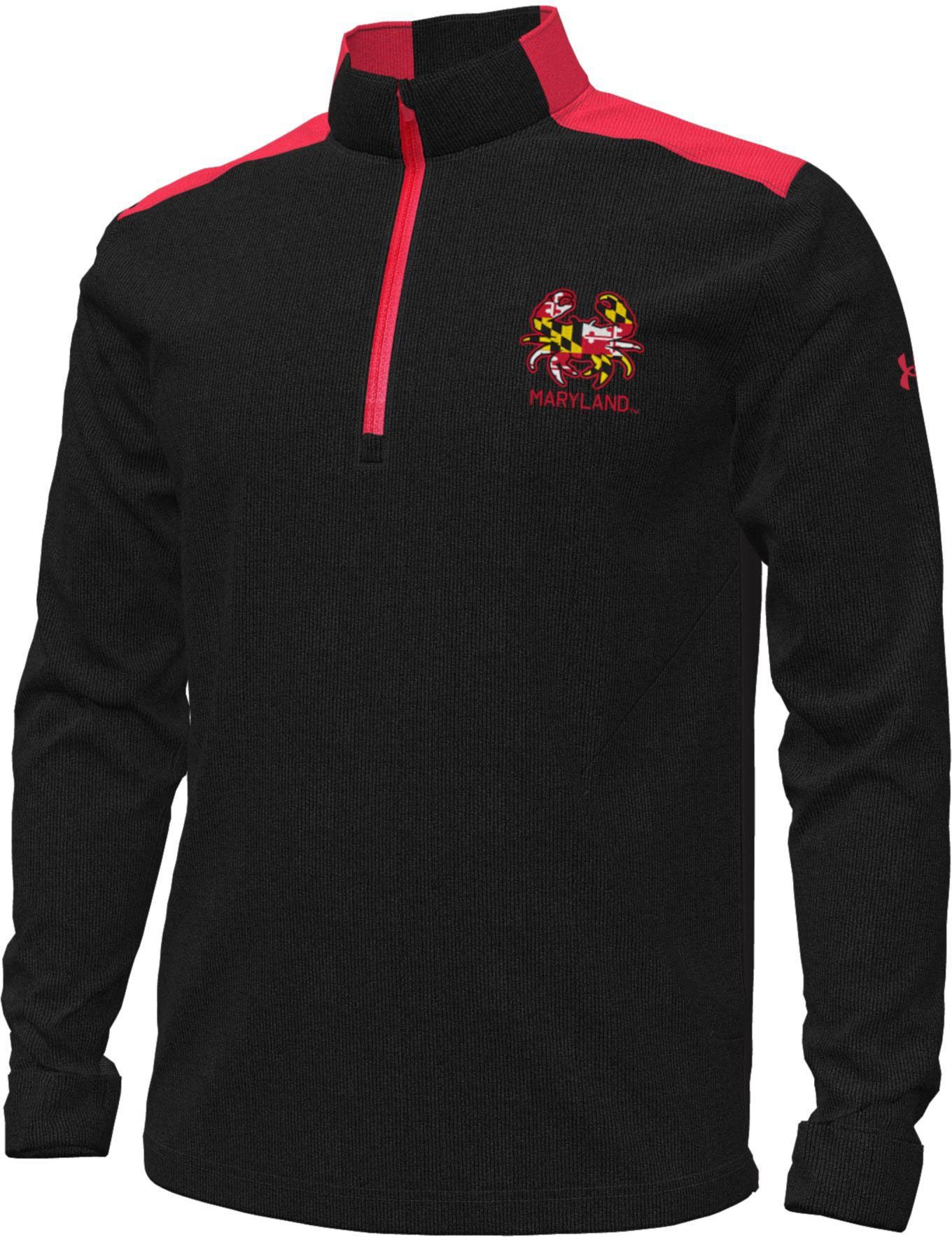 Under Armour Men's Maryland Terrapins Black Pride Quarter-Zip