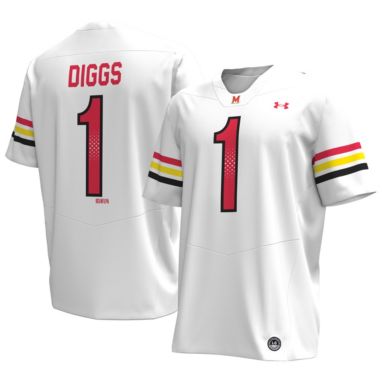 sorry, Under Armour Men's Maryland Terrapins Stefon Diggs #1 White Replica Football Jersey is currently out of stock