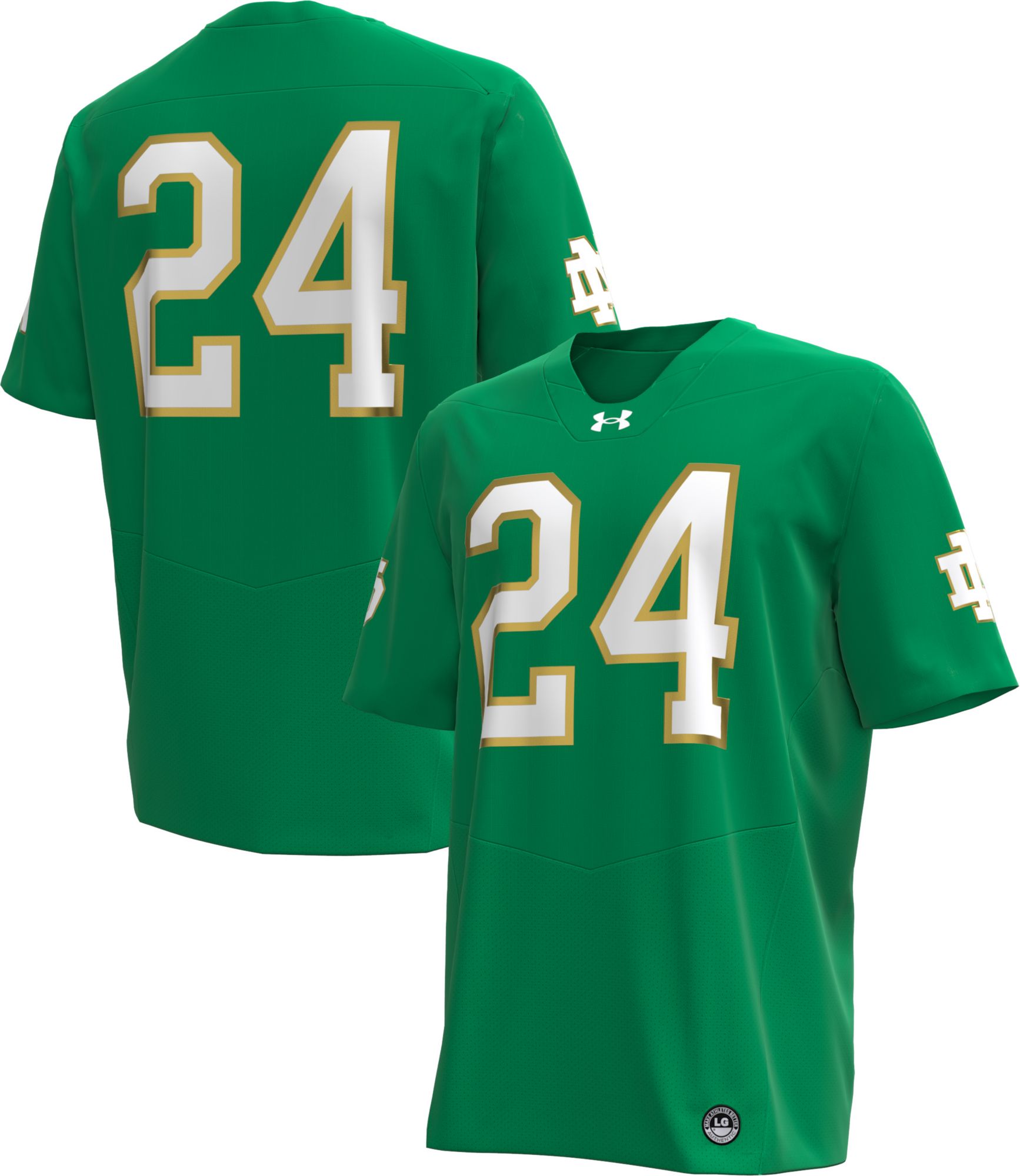 Under Armour Men's Notre Dame Fighting Irish Green Replica